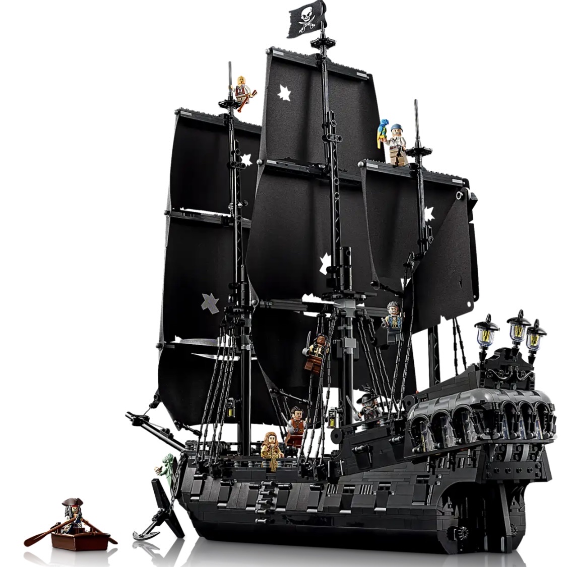 Lego Icons Captain Jack Sparrow's Pirate Ship 착용 스타일 - 1
