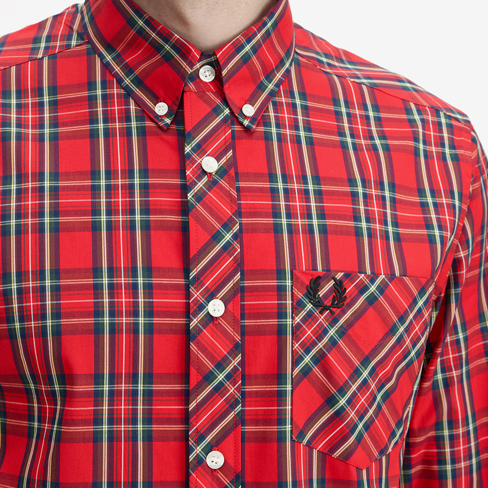 프레드 페리 스튜어트 타탄 셔츠 스튜어트 타탄(Fred Perry Stewart Tartan Shirt Stewart Tartan) - 4