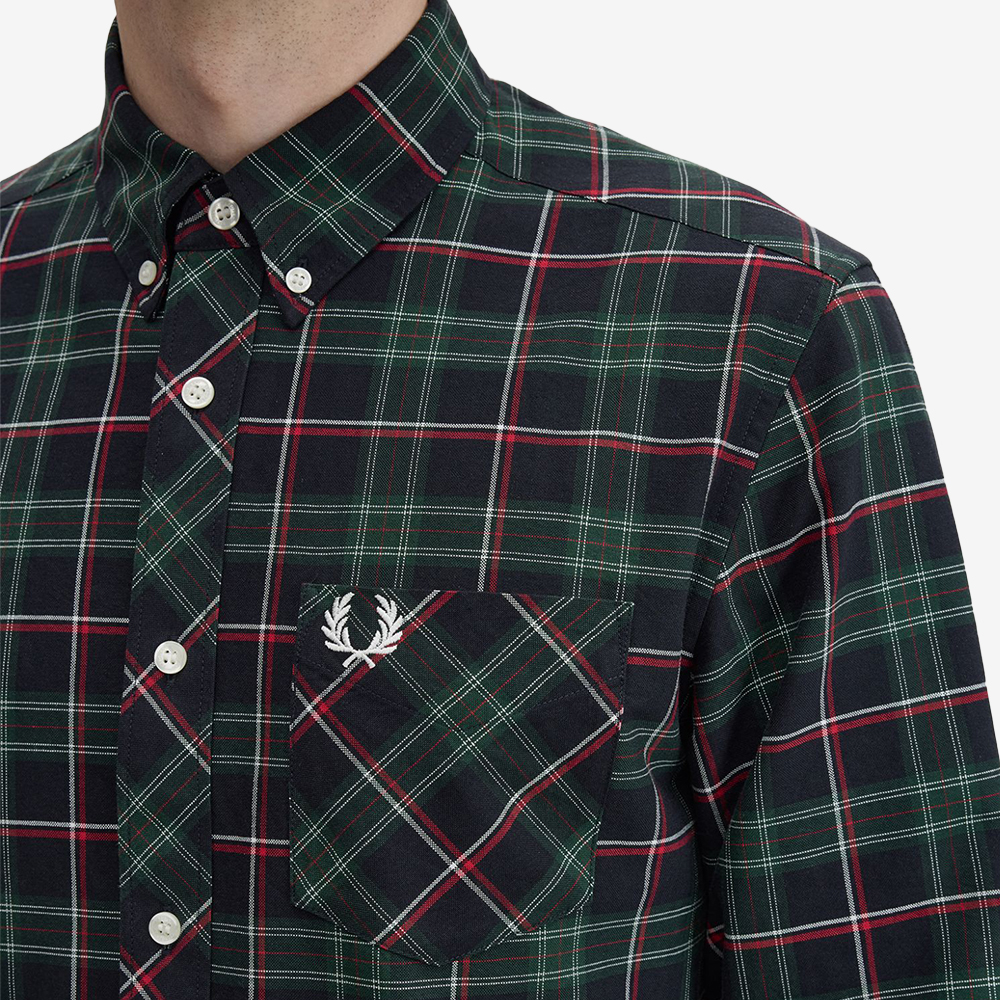 프레드 페리 타탄 셔츠 프레드 페리 타탄(Fred Perry Fred Perry Tartan Shirt Fredperry Tartan) - 4