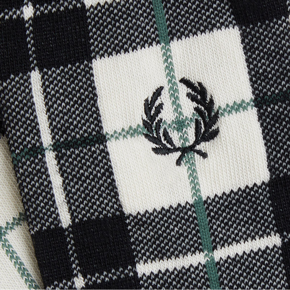 프레드 페리 타탄 삭스 에크루(Fred Perry Tartan Sock Ecru) - 3