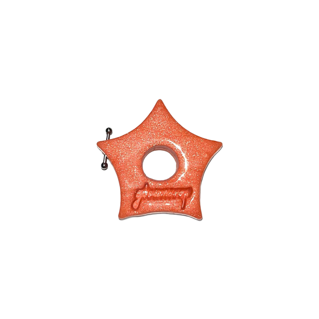 글리밉 글리밍 스타 펜던트 피치 오렌지(Gleameep Gleaming Star Pendant Peach Orange)