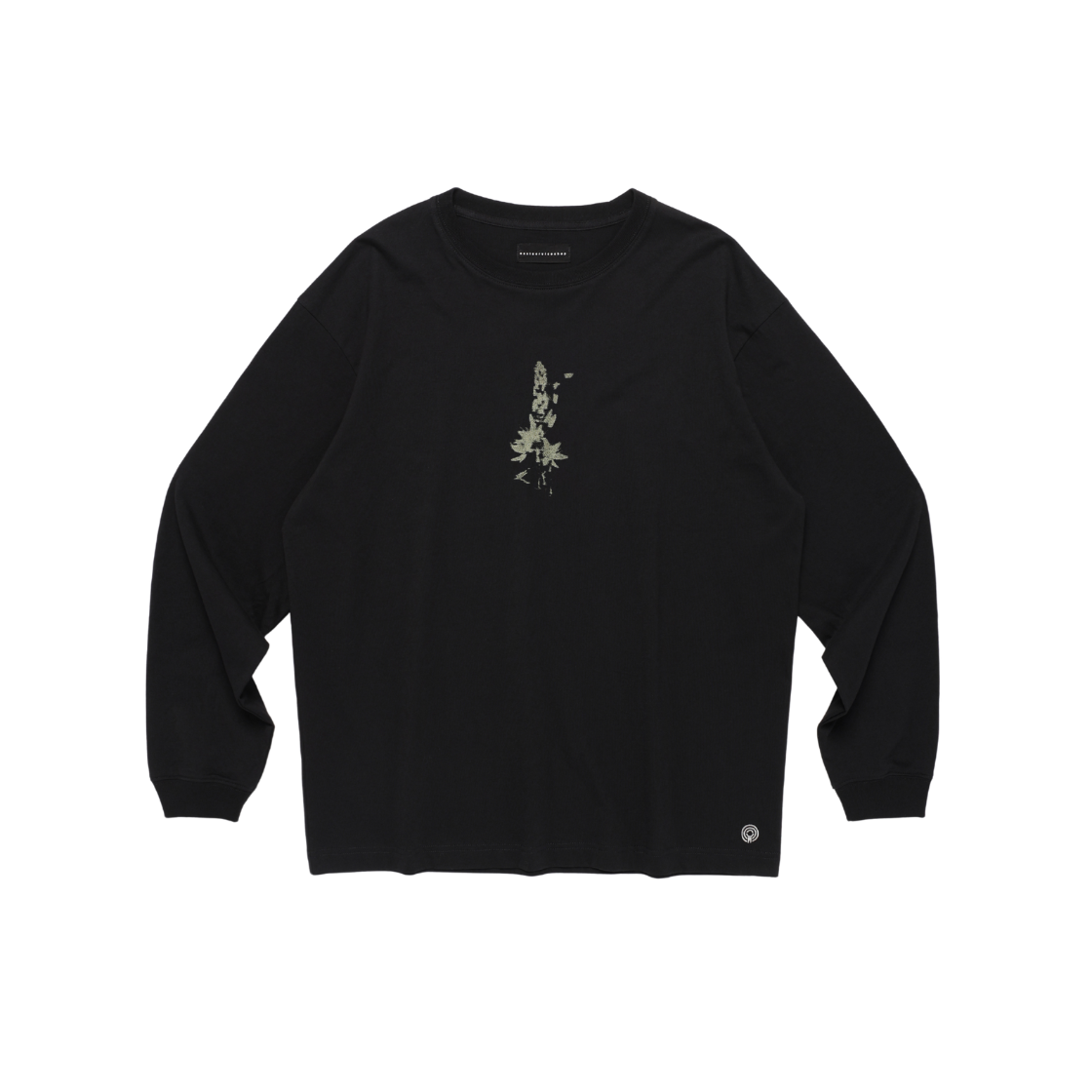 HEQFCTL303BKA eastserviceshop Asphodel Flower Long Sleeve Black