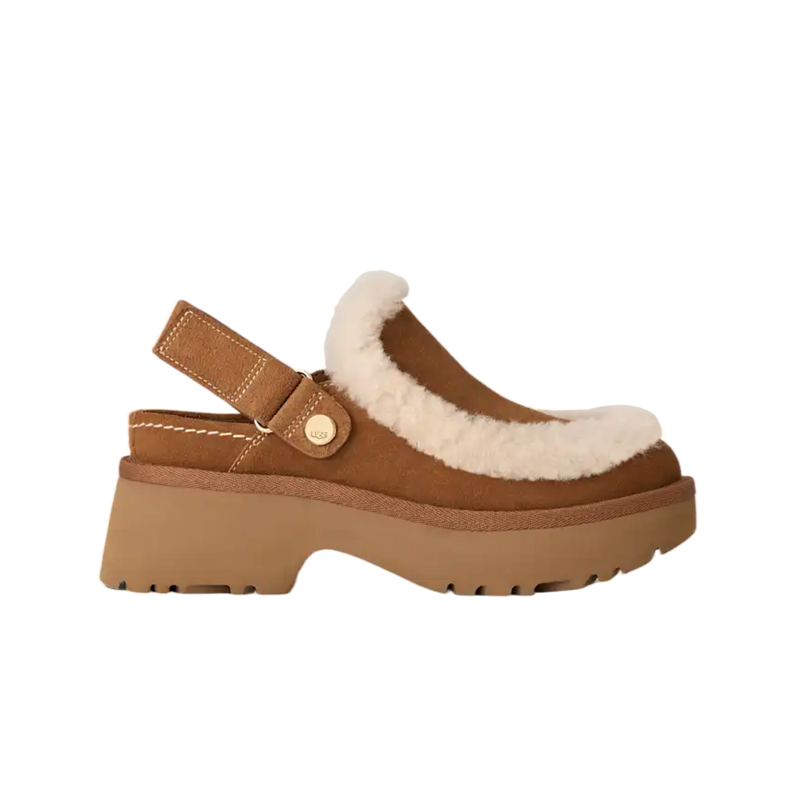 (W) 어그 에즈미 클로그 체스트넛((W) UGG Esmee Clog Chestnut) - 1