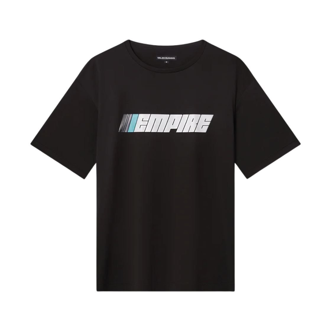 마일러 러닝 엠파이어 엘리트 워크 러닝 숏슬리브 티셔츠 블랙(Miler Running Empire Elite Work Running SS T-Shirt Black)