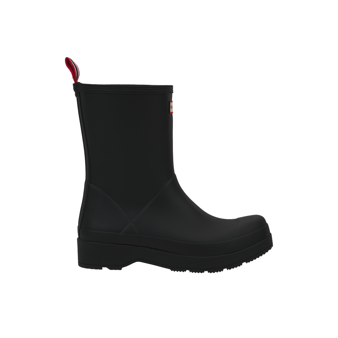헌터 플레이 미드하이트 레인 부츠 블랙(Hunter Play Mid-Height Rain Boots Black)