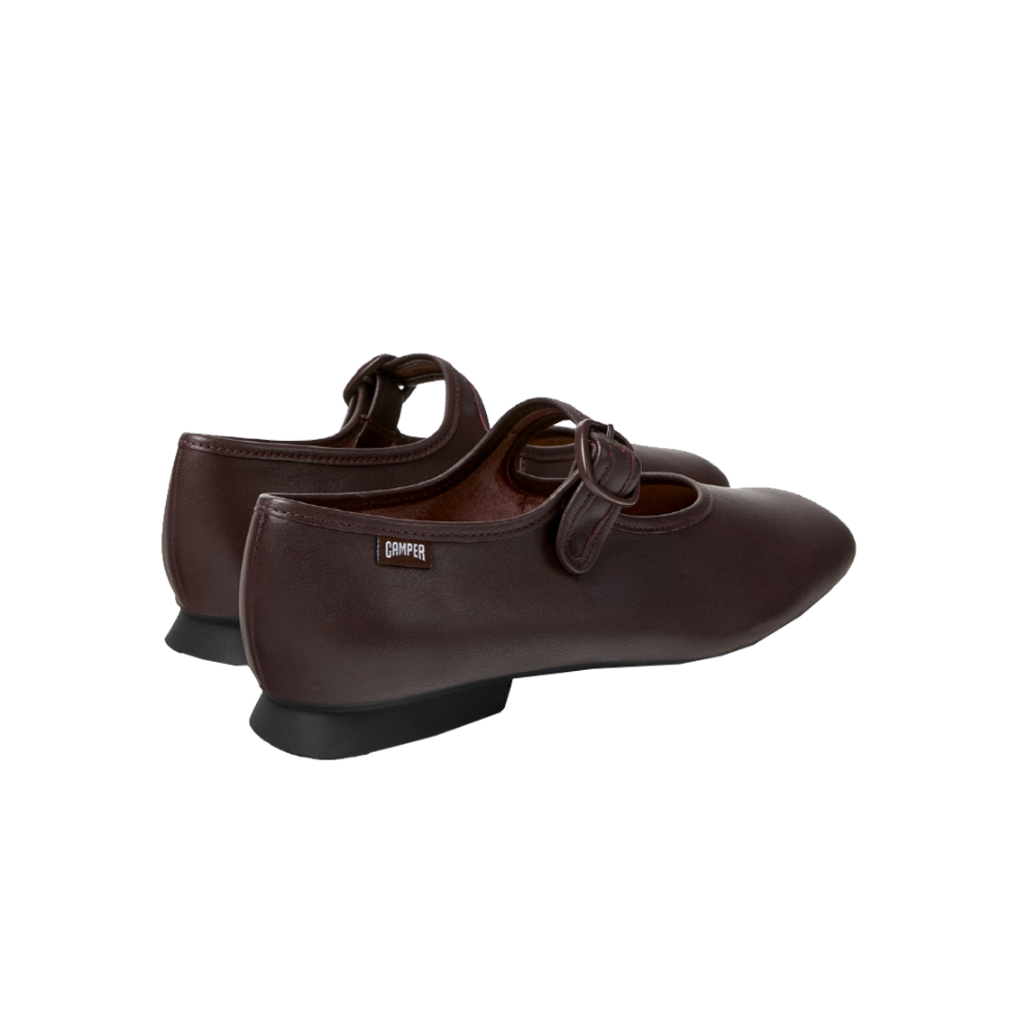 캠퍼 여성 카시미라 플랫슈즈 버건디(Camper Women Casi Myra Flat Burgundy) - 4