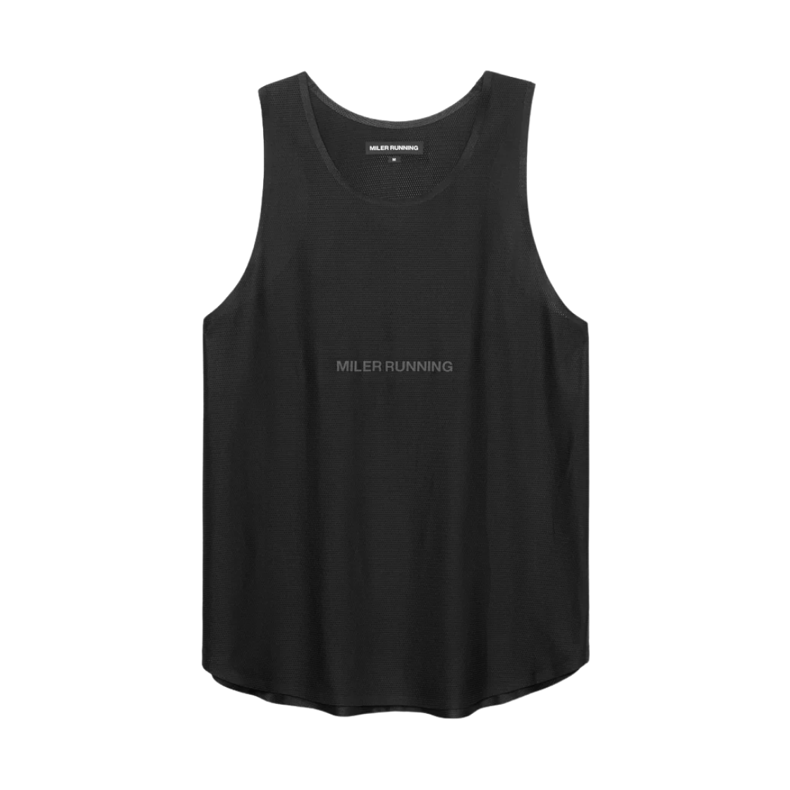 마일러 러닝 베이스 러닝 싱글렛 블랙(Miler Running Base Running Singlet Black)