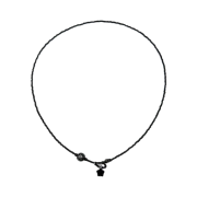 SANLI Ebony Cloud & Star Necklace