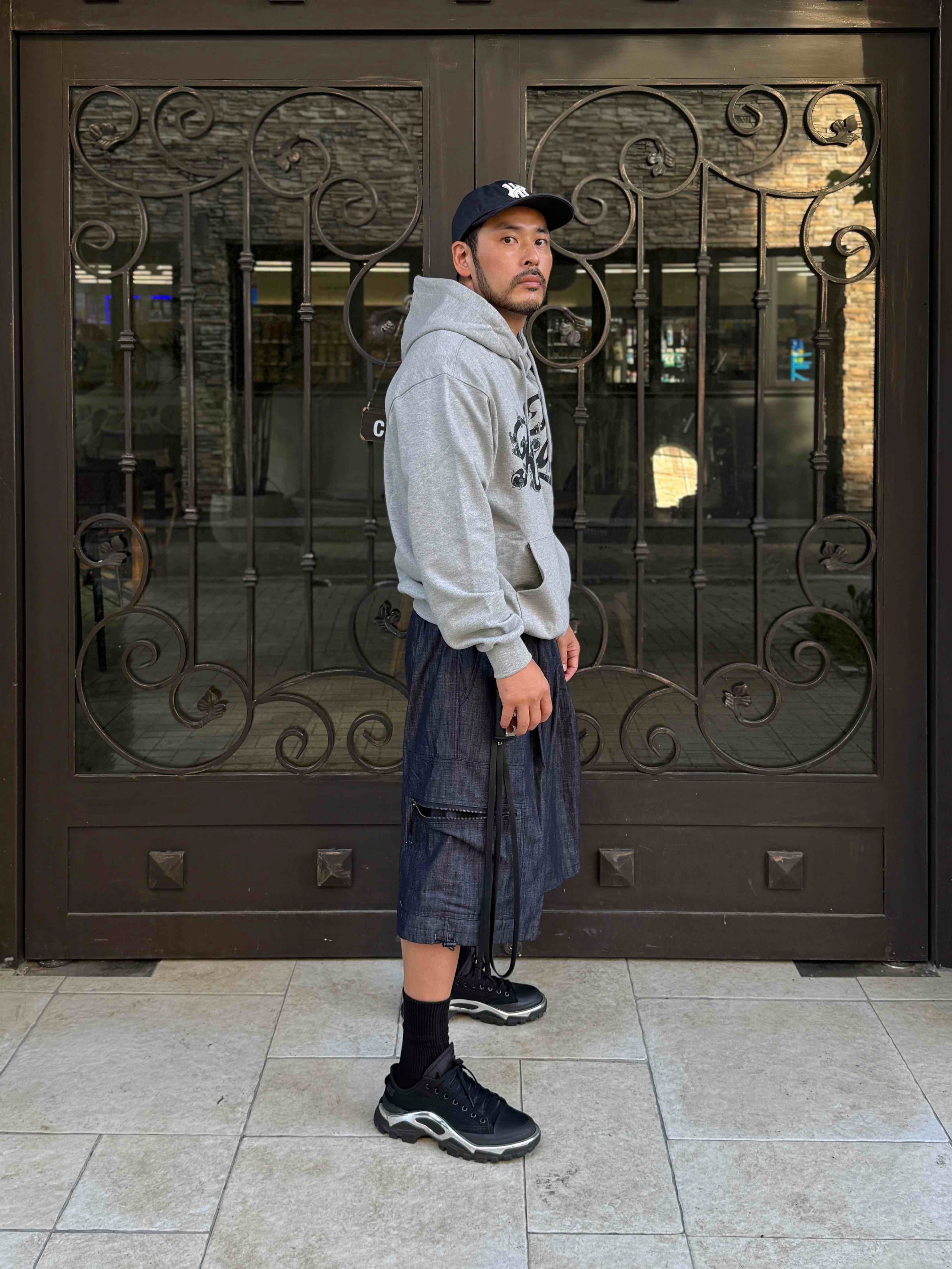 [더블적립]Farfromwhat Far Patch Logo Cap Brown, [더블적립]Farfromwhat Far Patch Logo Cap Navy 착용 스타일 - 3