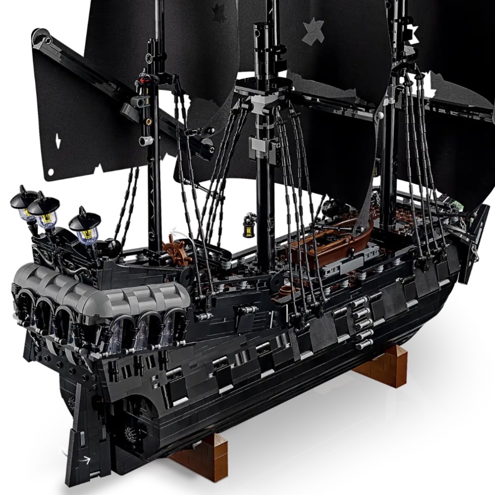 Lego Icons Captain Jack Sparrow's Pirate Ship 착용 스타일 - 4