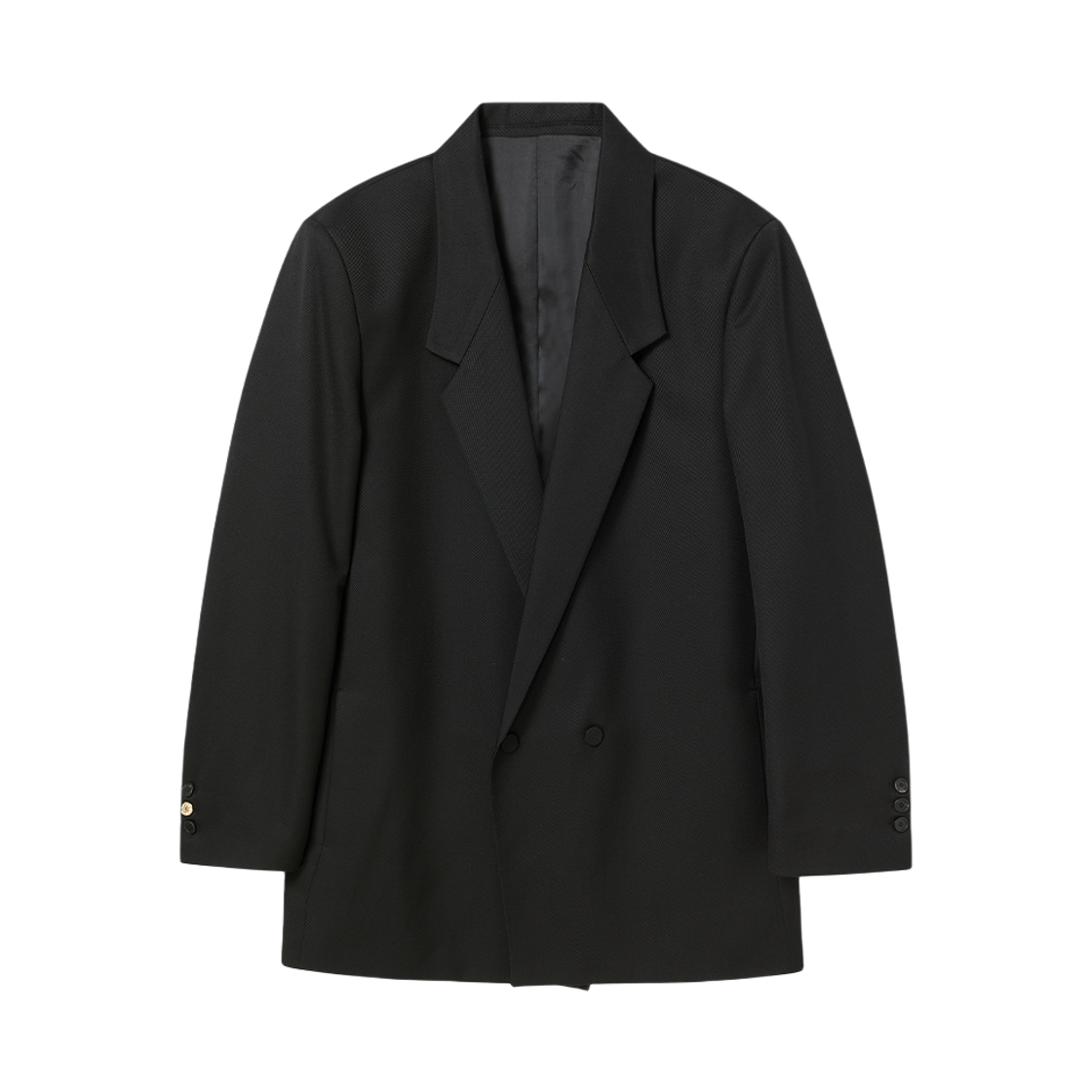 NV25FAJK01BK N ARCHIVE Soft Gabardine Easy Tailored Wool Jacket Black