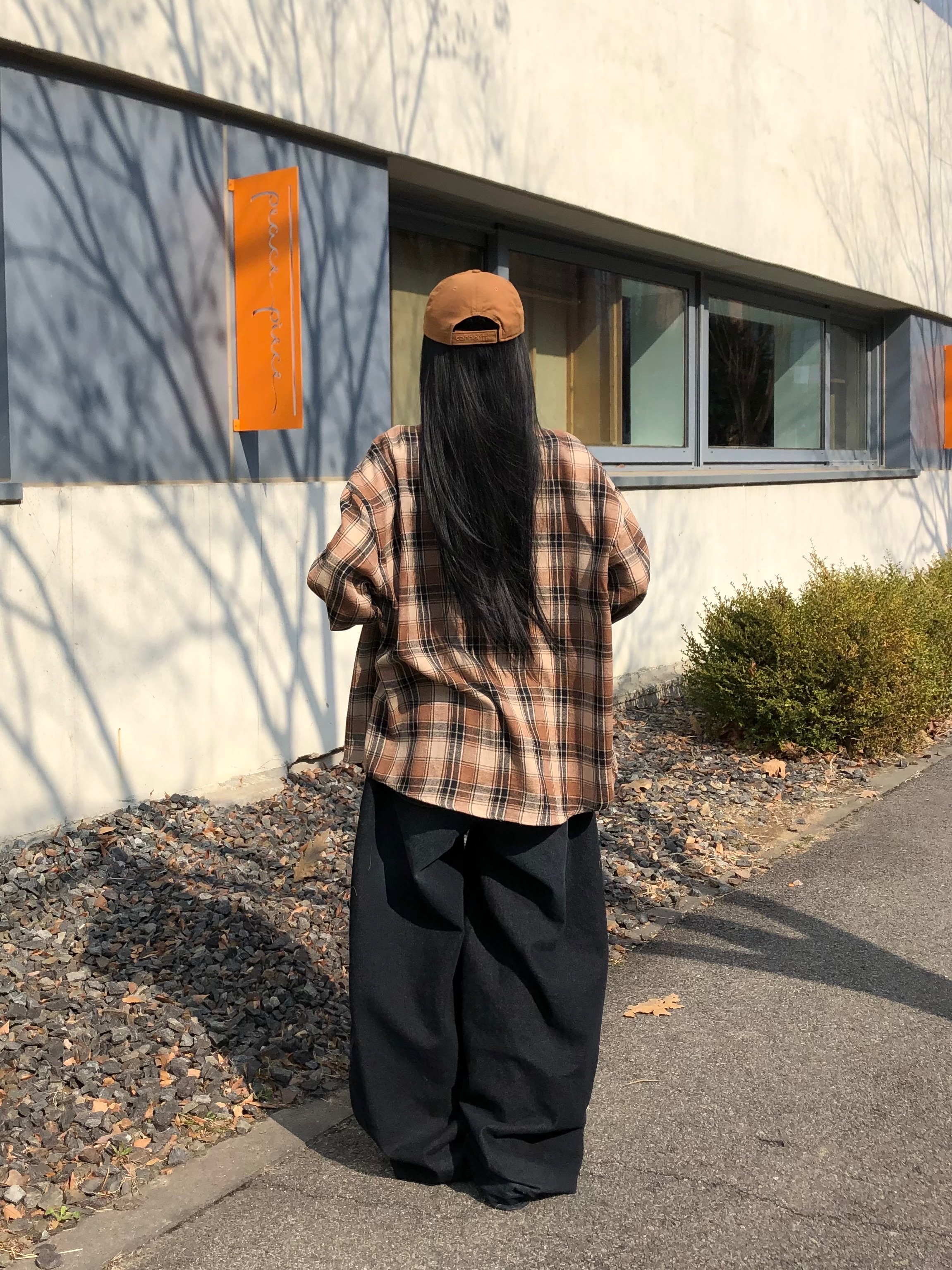 Carhartt Canvas Cap Carhartt Brown 착용 스타일 - 2