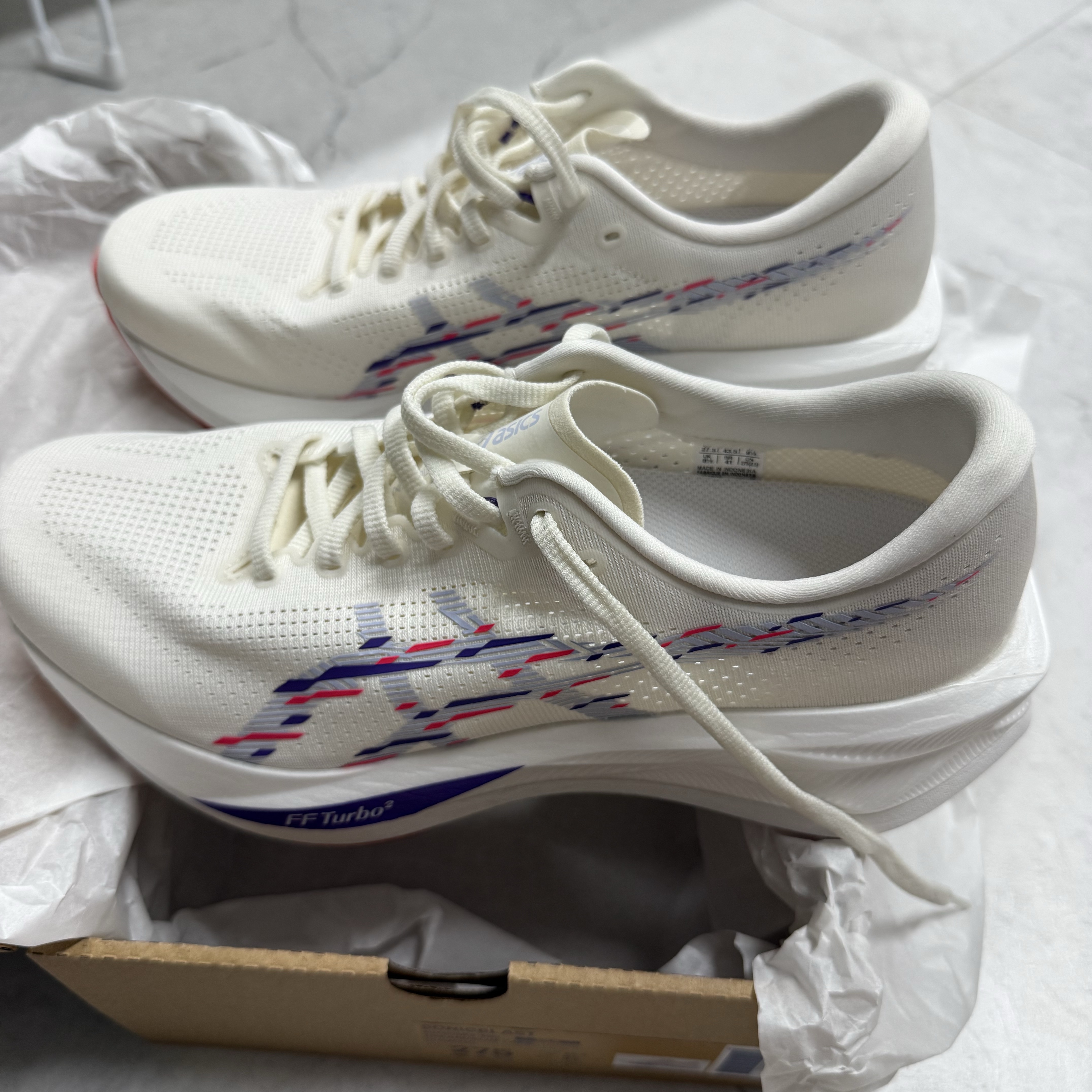 Asics Sonicblast Cream Blue Fade 착용 스타일 - 1