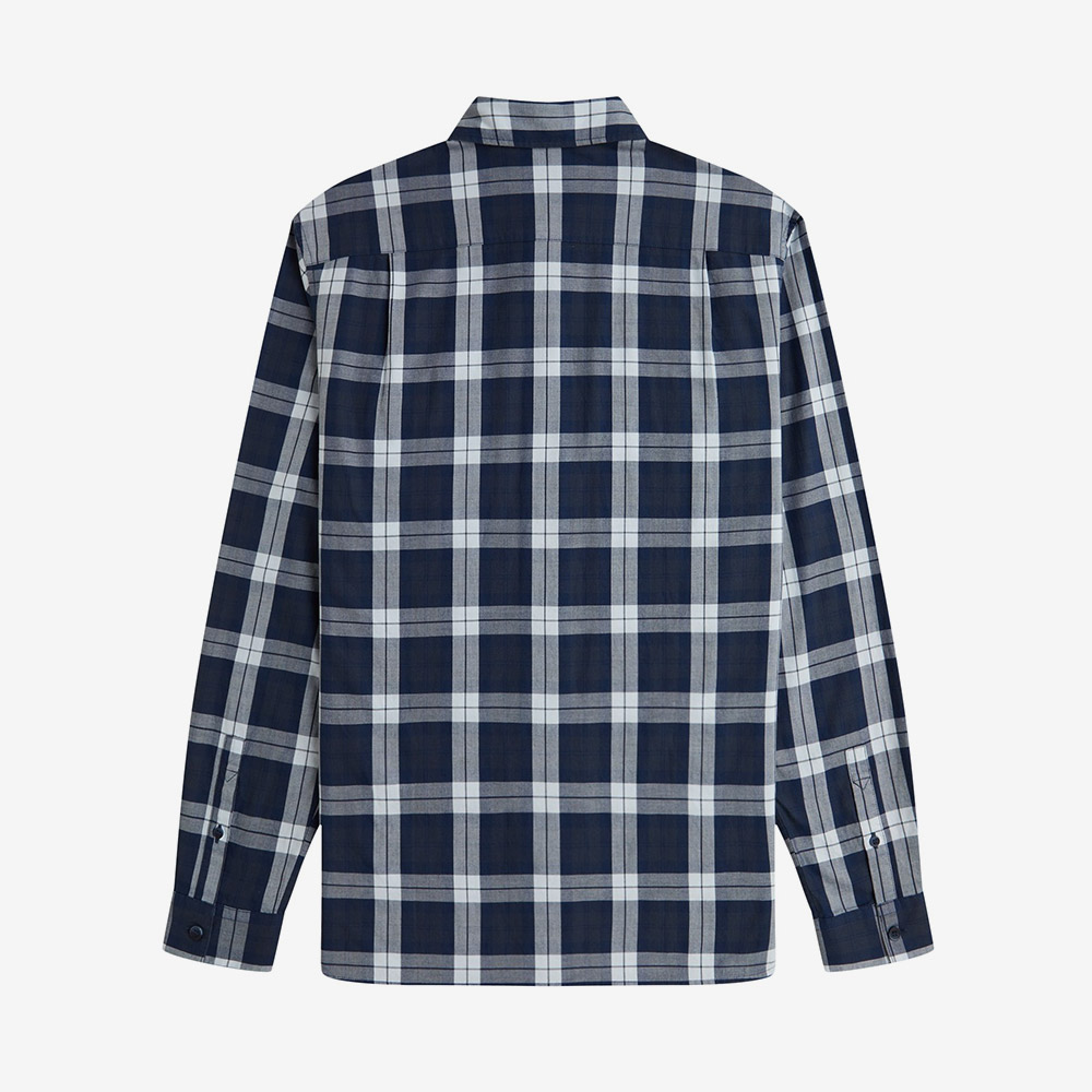 프레드 페리 타탄 트윌 셔츠 다크 에어포스(Fred Perry Tartan Twill Shirt Dark Airforce) - 6