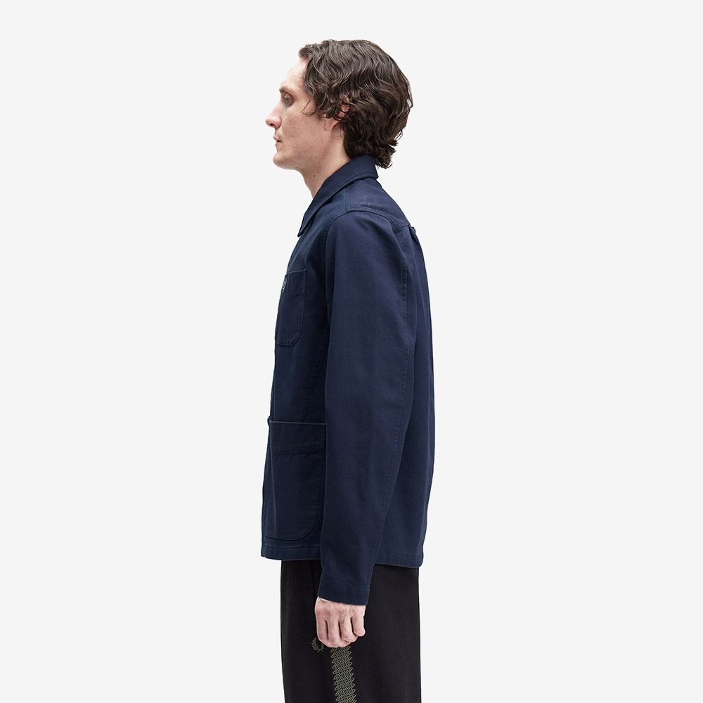 프레드페리 베드포드 코듀로이 오버셔츠 다크에어포스(Fred Perry Bedford Cord Overshirt Dark Airforce) - 3