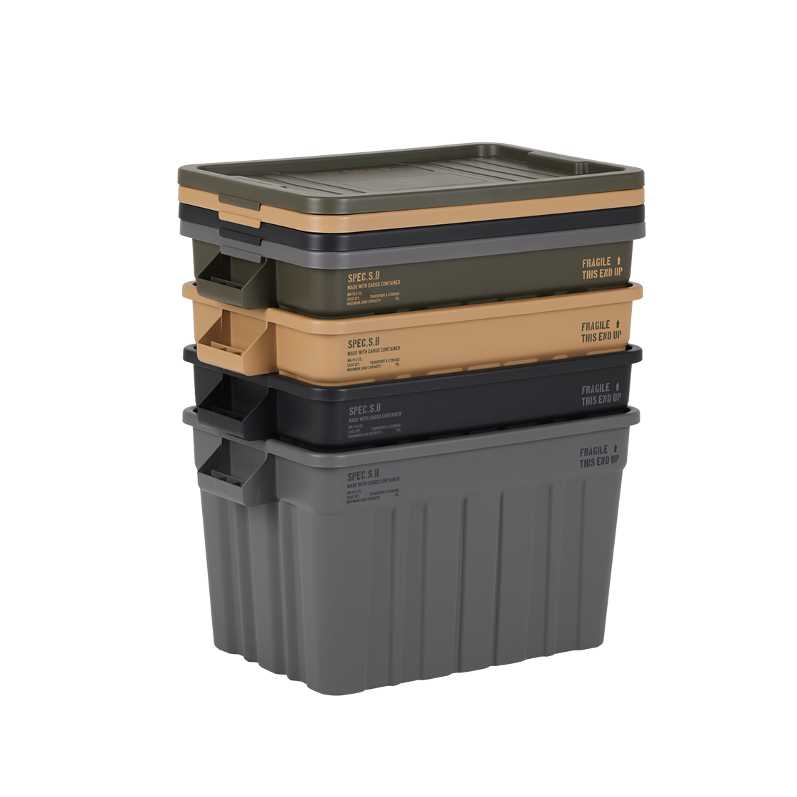 카고컨테이너 쉴드박스 블랙(CARGO CONTAINER Shield Box Black) - 4