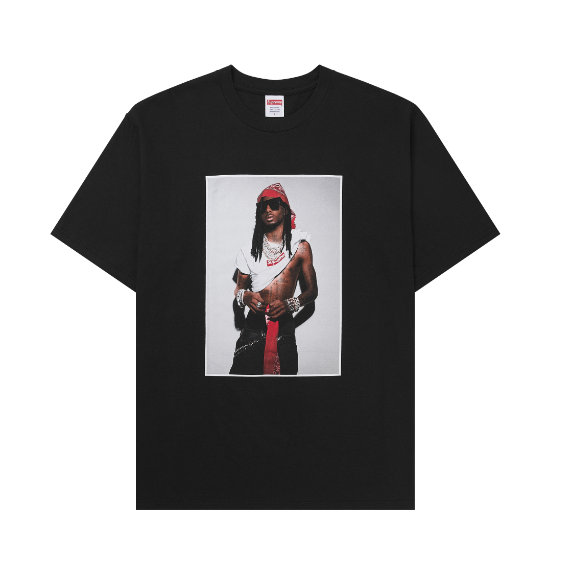 슈프림 플레이보이 카티 티셔츠 블랙 - 25FW(Supreme Playboi Carti T-Shirt Black - 25FW)