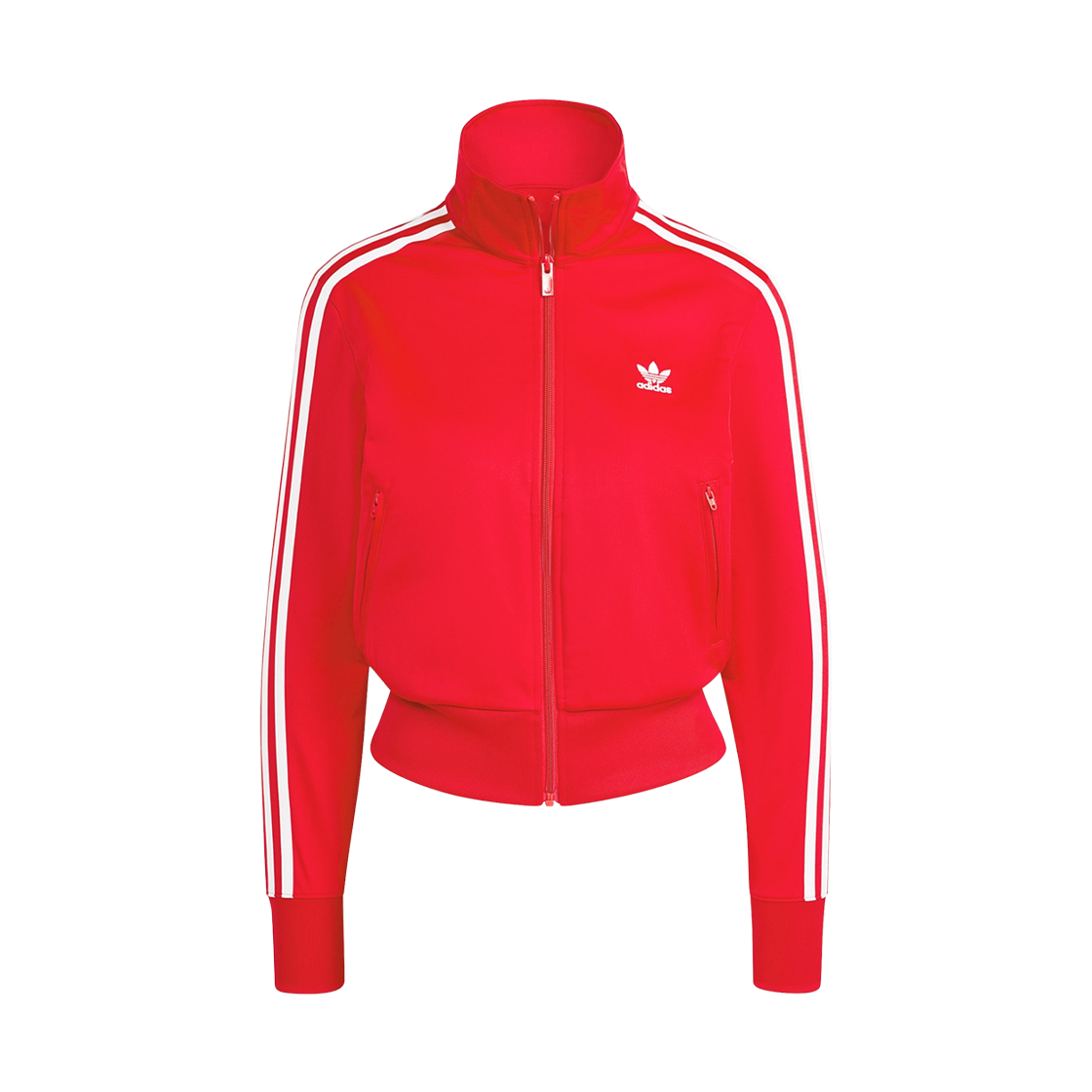 (W) 아디다스 아디컬러 클래식 파이어버드 트랙 탑 배러 스칼렛 - KR 사이즈((W) Adidas Adicolor Classics Firebird Track Top Better Scarlet - KR Sizing) - 1
