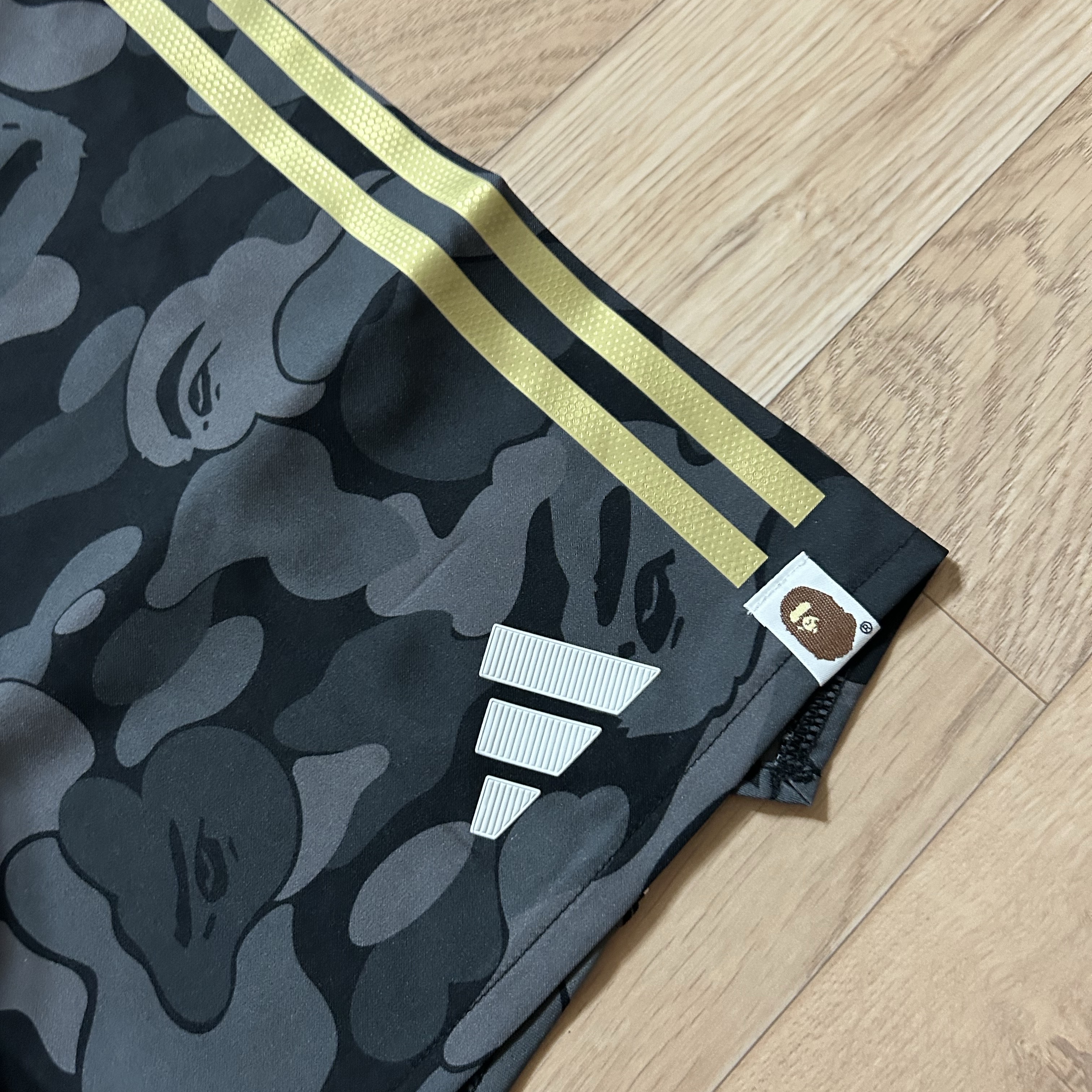 Adidas x BAPE FB Shorts Black - KR Sizing 착용 스타일