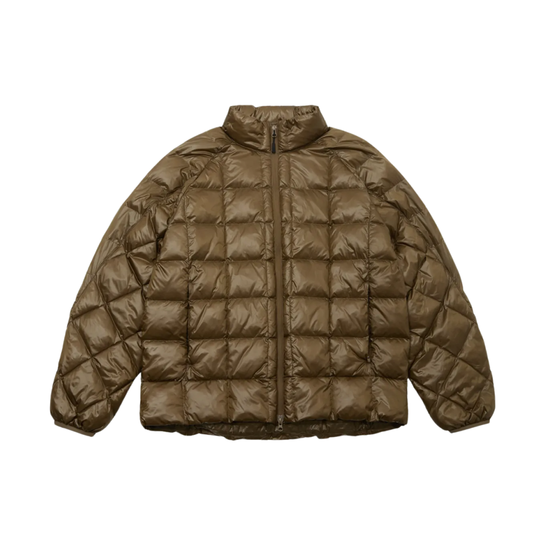 무신사 스탠다드 탱커 라이트 스텐넥 패딩 자켓 카키 브라운(Musinsa Standard Tanker Light Stand-Neck Padding Jacket Khaki Brown)