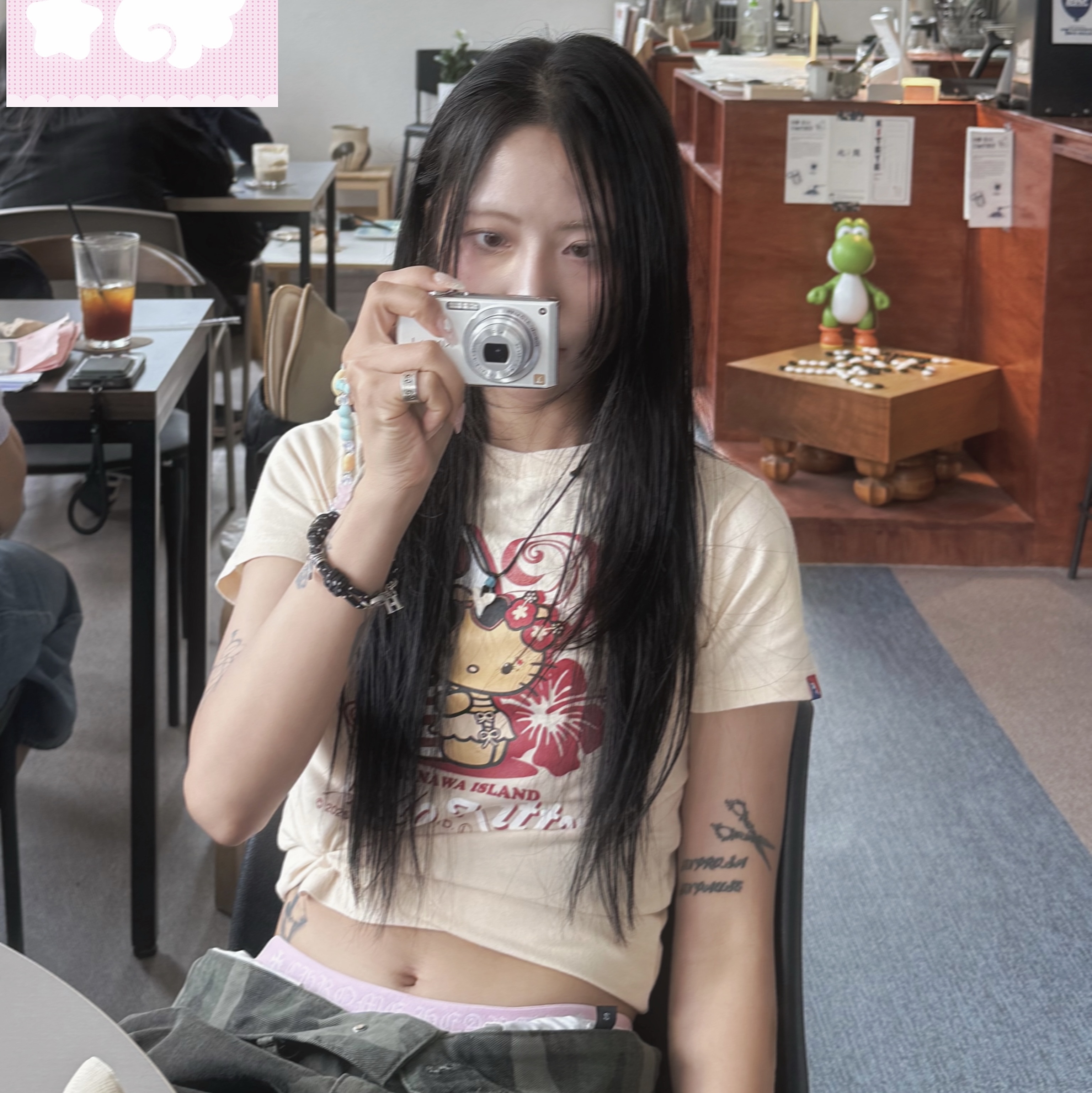 Chrome Hearts Boxer Brief Shorts Baby Pink, Balenciaga Arena Lambskin Le Cagole XS Shoulder Bag Black 착용 스타일 - 2