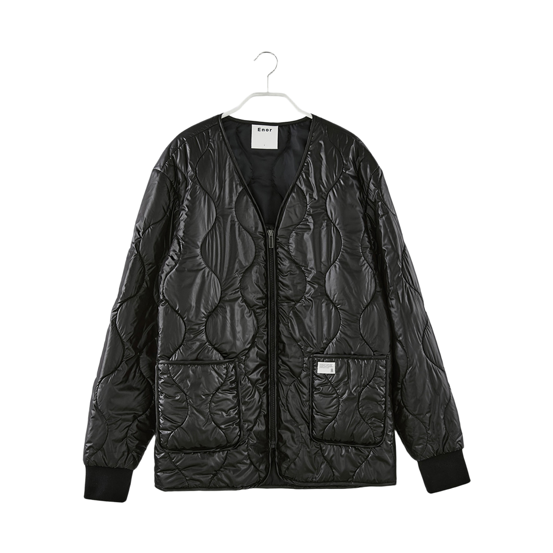 엔오르 [코어] 우먼 퀼티드 자켓 블랙(Enor [Core] Women Quilted Jacket Black)