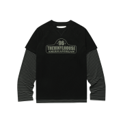 Thevinylhouse 96 Layered LS Tee Black