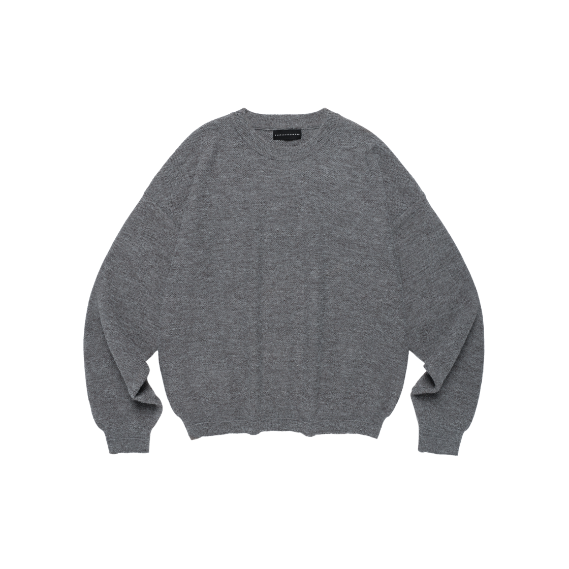 HEQFCWR202GYA eastserviceshop Outfit Waffle Knit Melange Grey