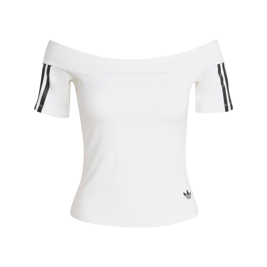 (W) 아디다스 아디컬러 티셔츠 화이트 - KR 사이즈((W) Adidas Adicolor T-Shirt White - KR Sizing) - 1