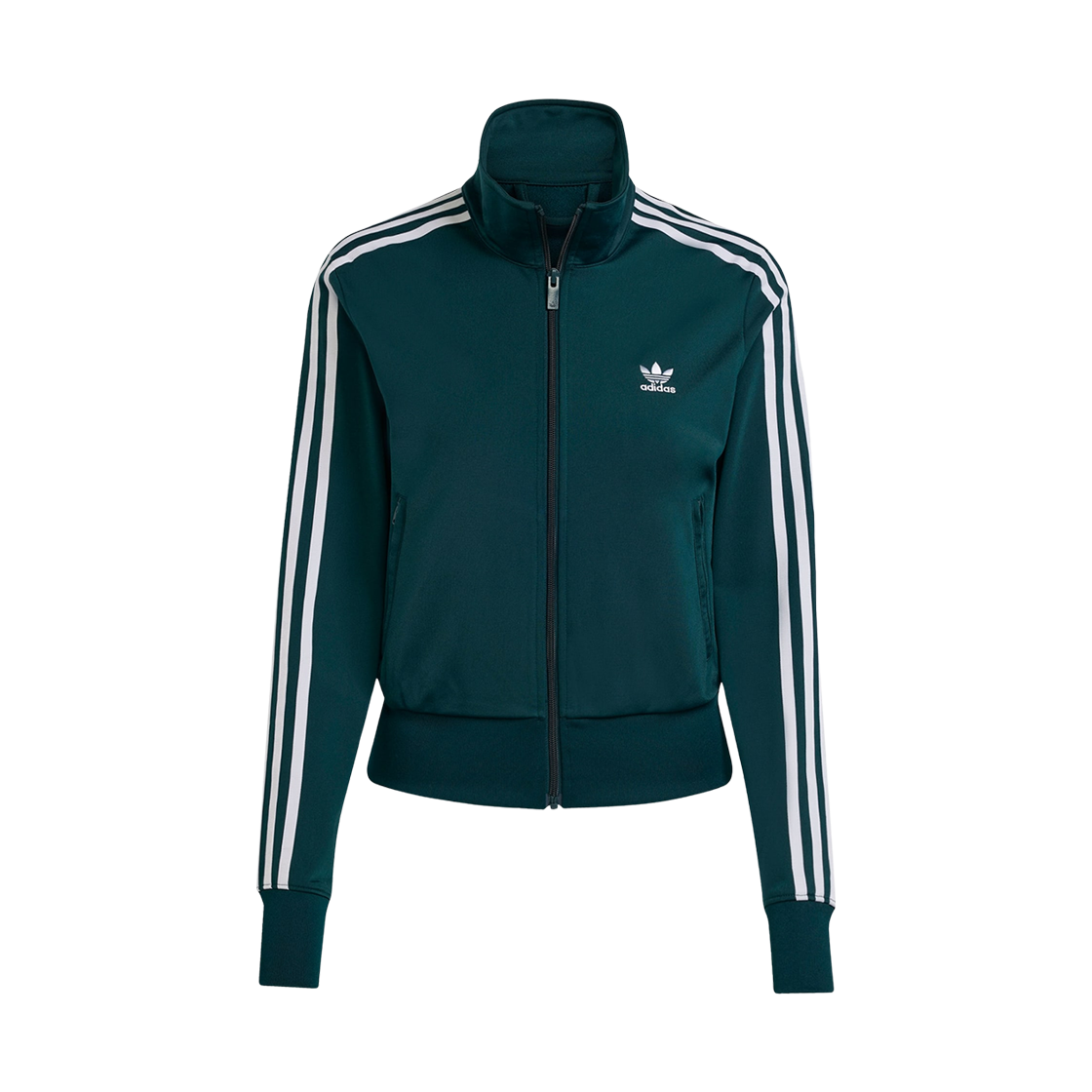 (W) 아디다스 아디컬러 클래식 파이어버드 트랙 탑 오로라 아이비 화이트 - US 사이즈((W) Adidas Adicolor Classics Firebird Track Top Aurora Ivy White - US Sizing) - 1