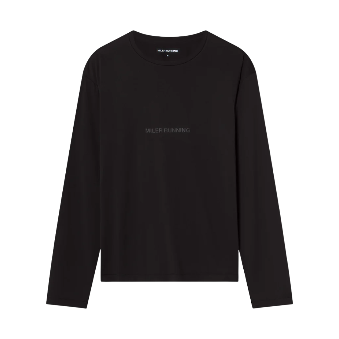 마일러 러닝 워크 러닝 롱슬리브 티셔츠 블랙(Miler Running Work Running LS T-Shirt Black) - 1