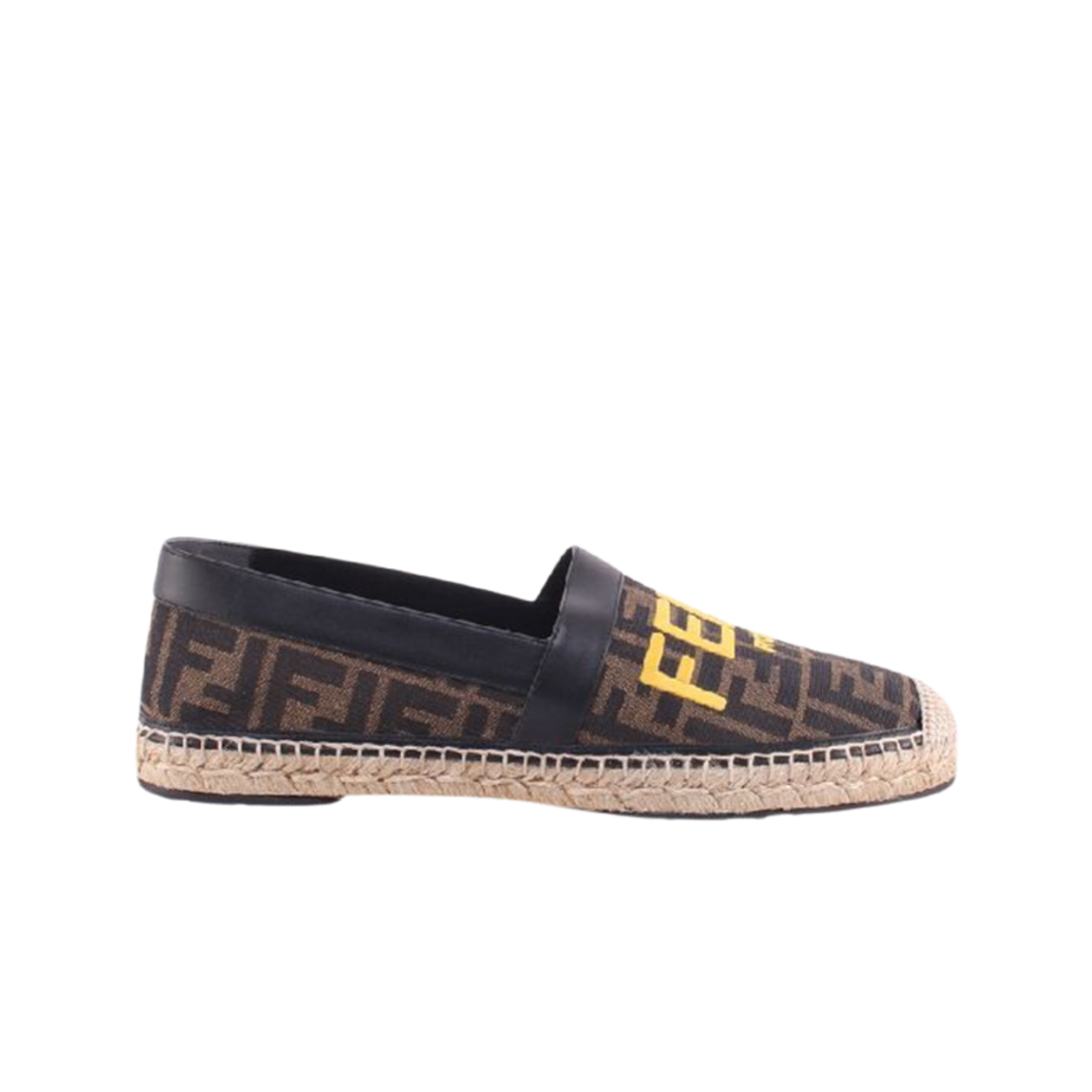 7P1409AJZGF1HGO Fendi Fabric Espadrilles Brown