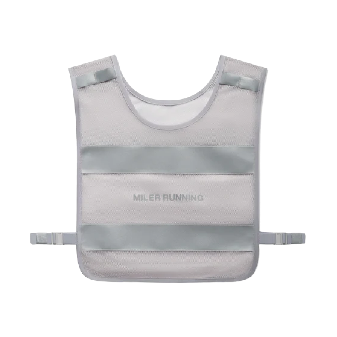 마일러 러닝 리플렉티브 세이프티 베스트 실버(Miler Running Reflective Safety Vest Silver)