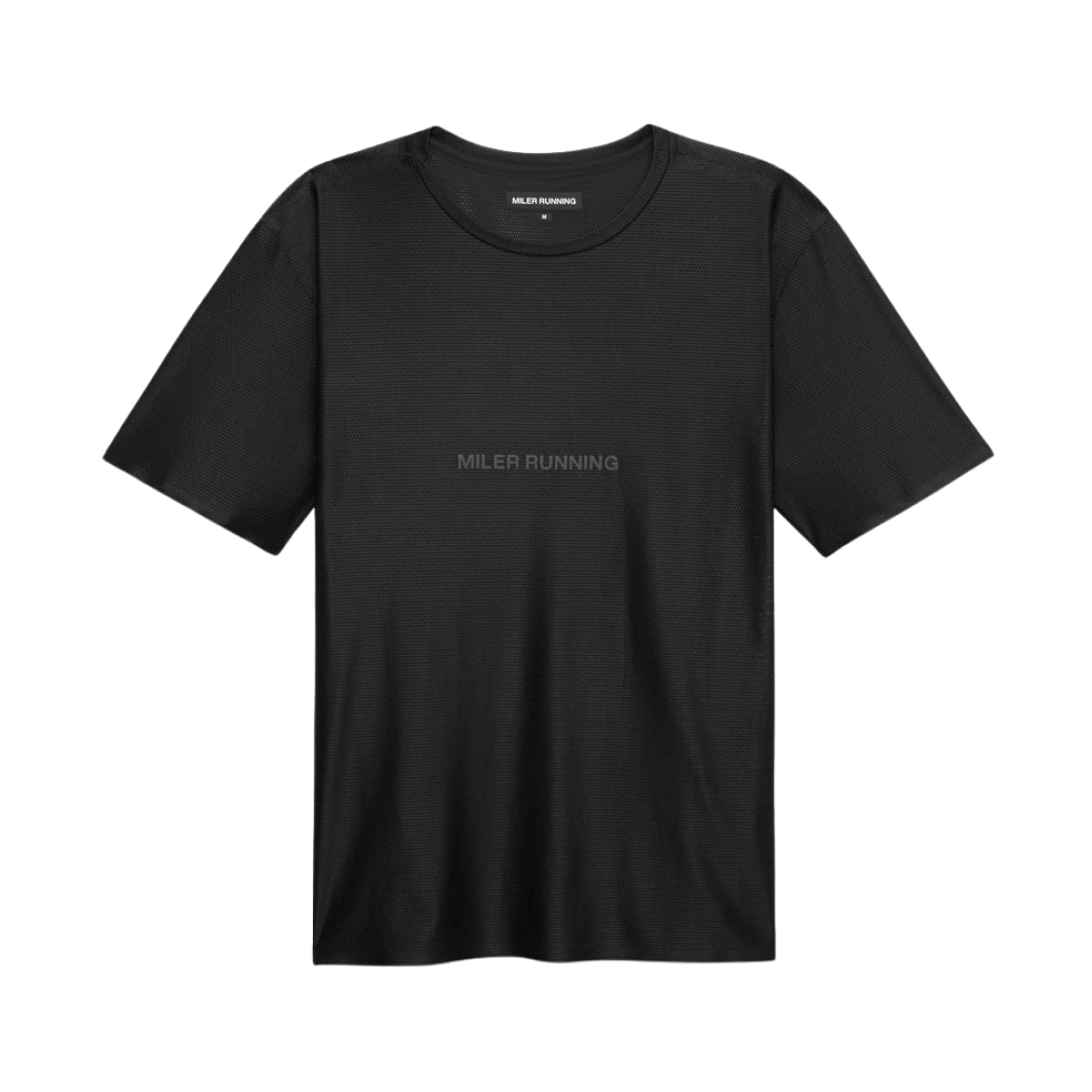 마일러 러닝 베이스 러닝 숏슬리브 티셔츠 블랙(Miler Running Base Running SS T-Shirt Black) - 1