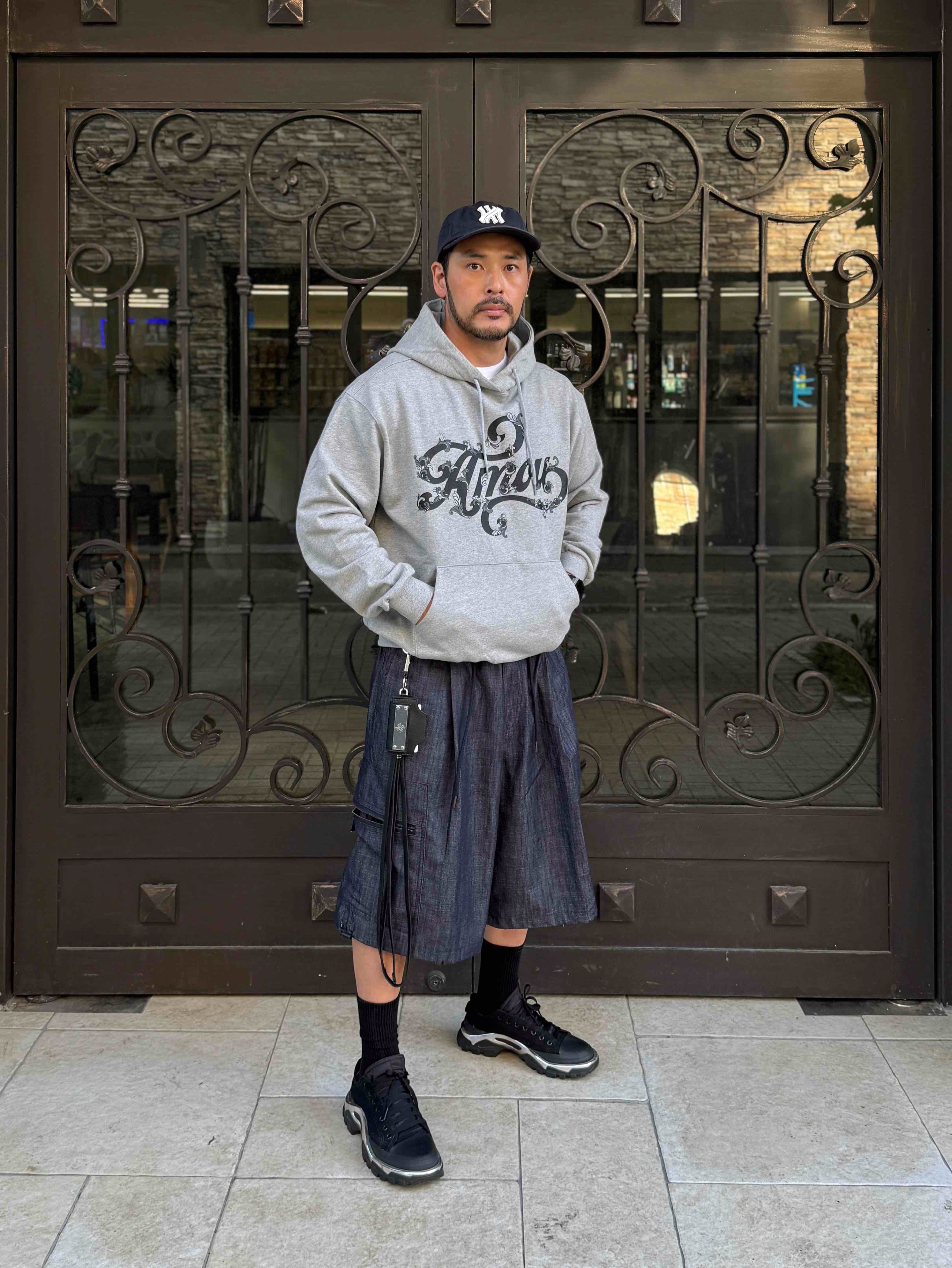 [더블적립]Farfromwhat Far Patch Logo Cap Brown, [더블적립]Farfromwhat Far Patch Logo Cap Navy 착용 스타일 - 5
