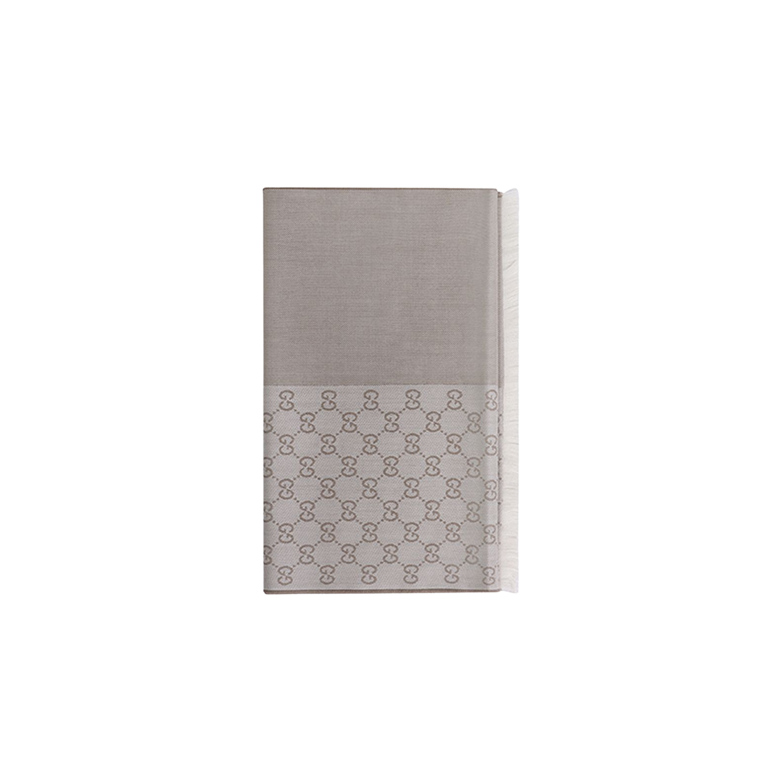 구찌 GG 투톤 울 스카프 아이보리(Gucci GG Two-Tone Wool Scarf Ivory) - 1