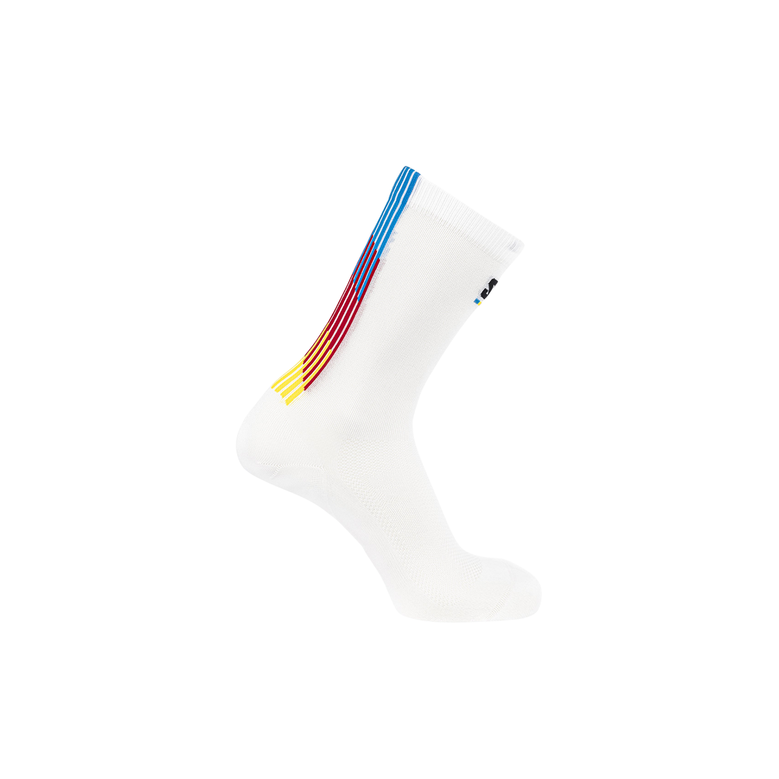 살로몬 어드밴스드 펄스 레이스 플래그 크루 삭스 화이트(Salomon Advanced Pulse Race Flag Crew Socks White) - 1