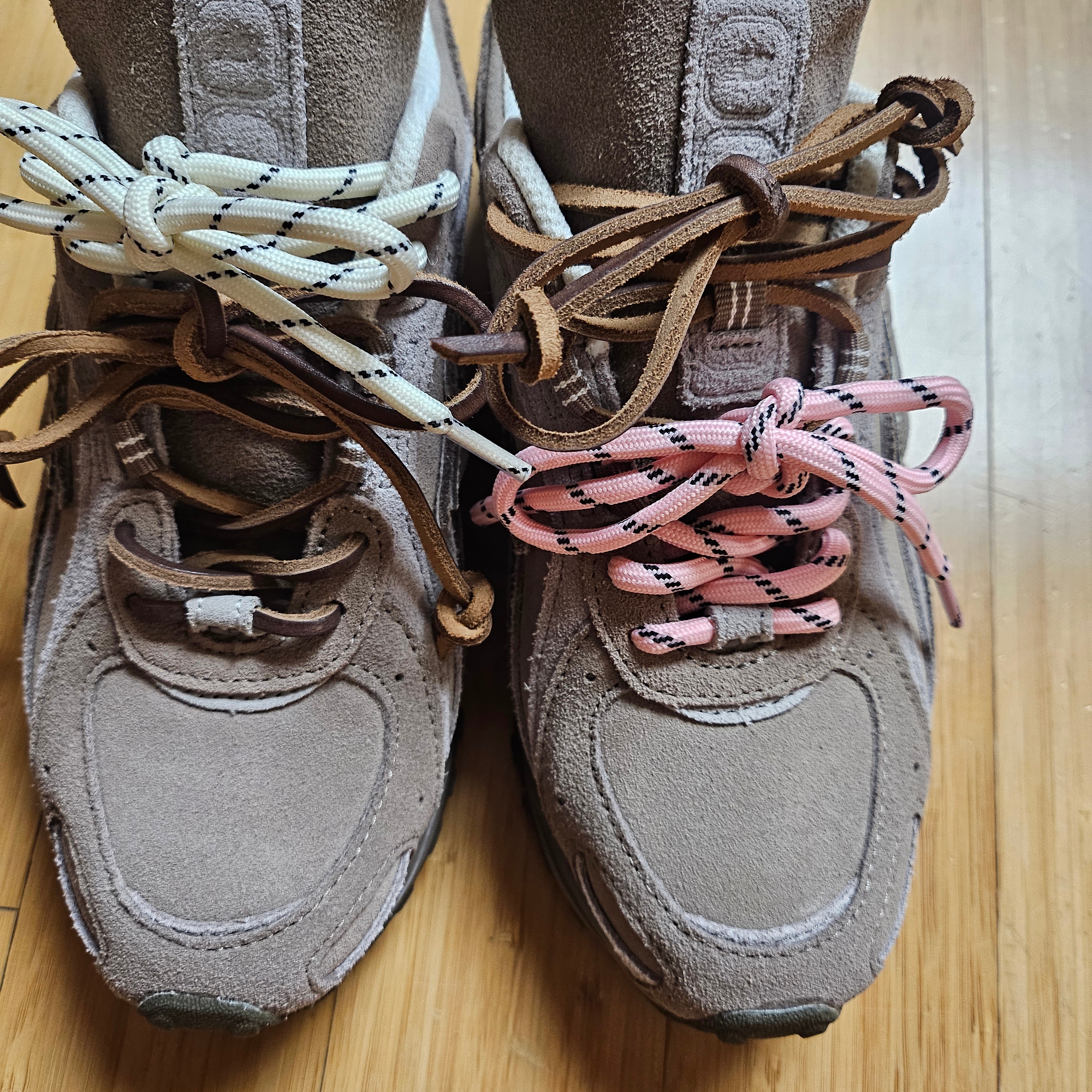 New Balance 204L Suede Mushroom Arid Stone 착용 스타일 - 3