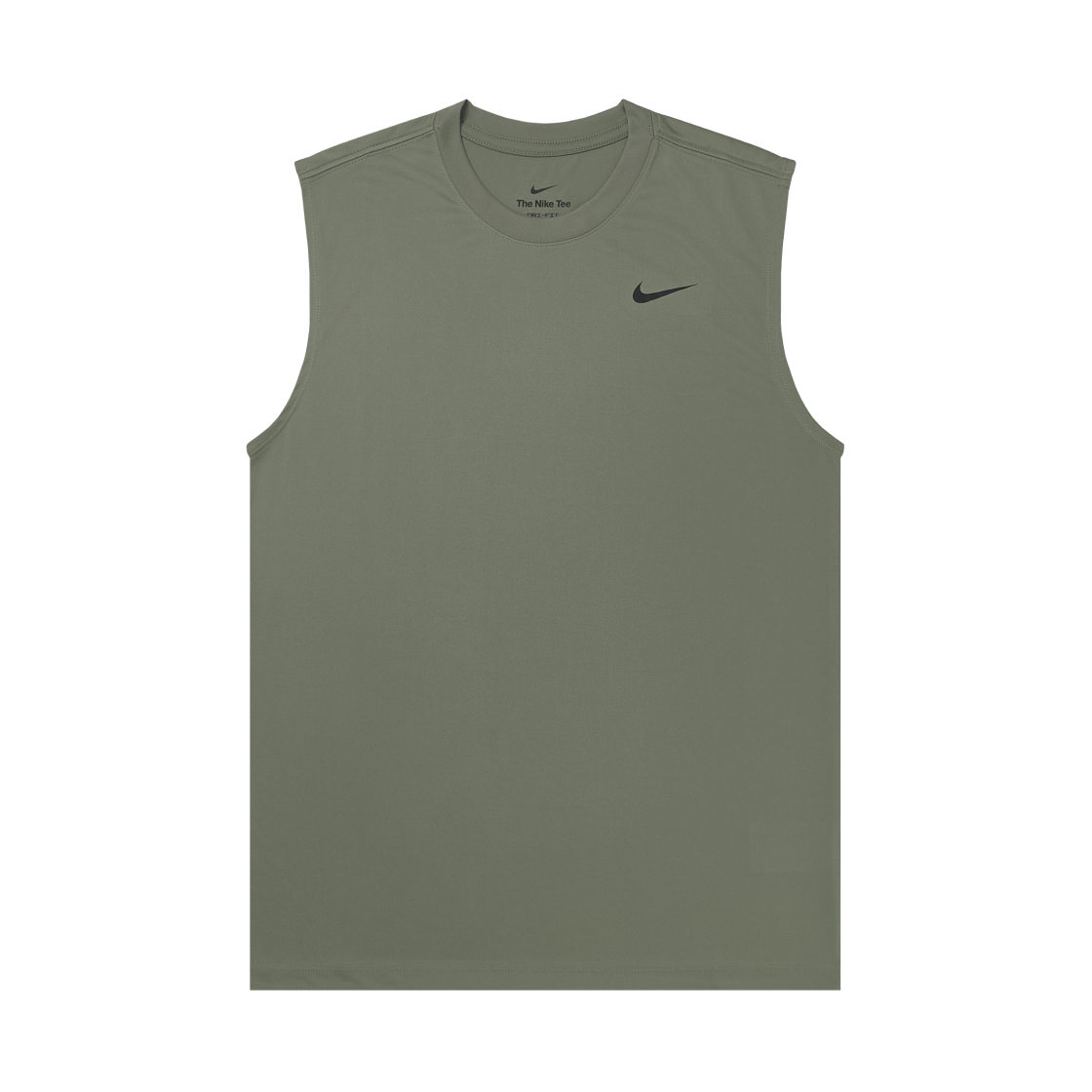 나이키 드라이핏 레전드 슬리브리스 피트니스 티셔츠 라이트 아미 - 아시아(Nike Dri-Fit Legend Sleeveless Fitness T-Shirt Light Army - Asia)