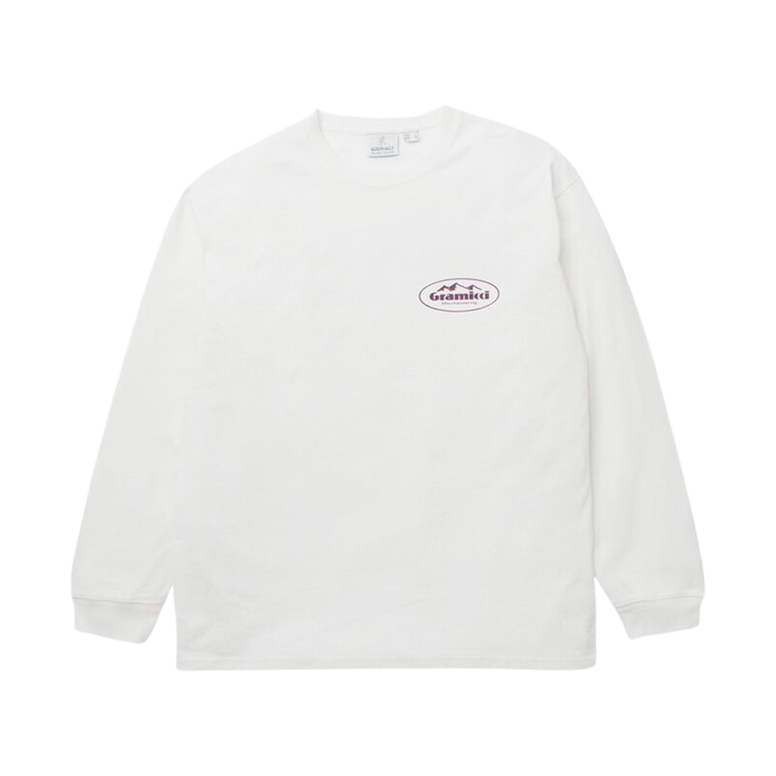 그라미치 마운티니어링 롱슬리브 티셔츠 화이트 - US 사이즈(Gramicci Mountaineering Long Sleeve T-Shirt White - US Sizing)