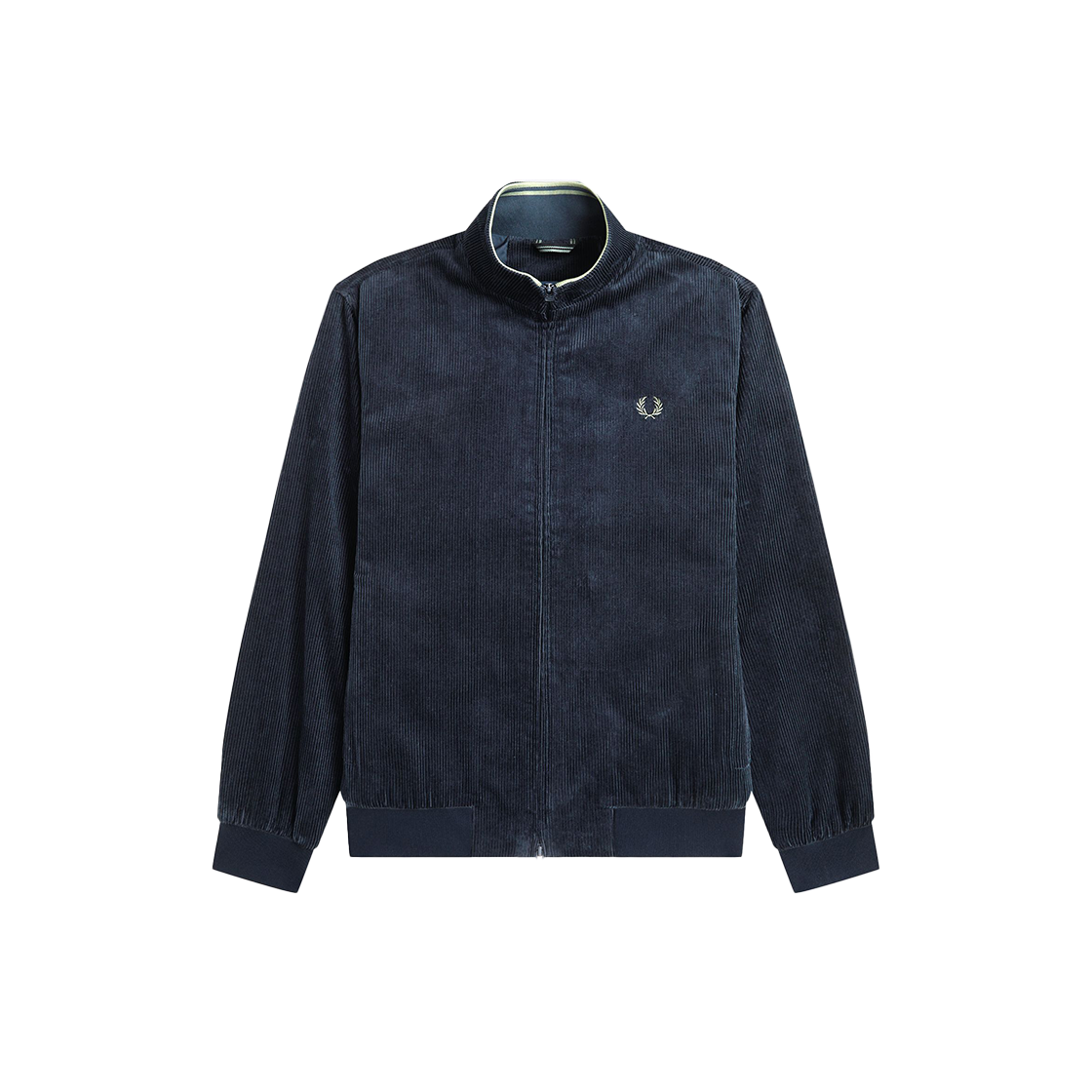 AFPM2538546-608 Fred Perry Cord Brentham Jacket Navy Snow White