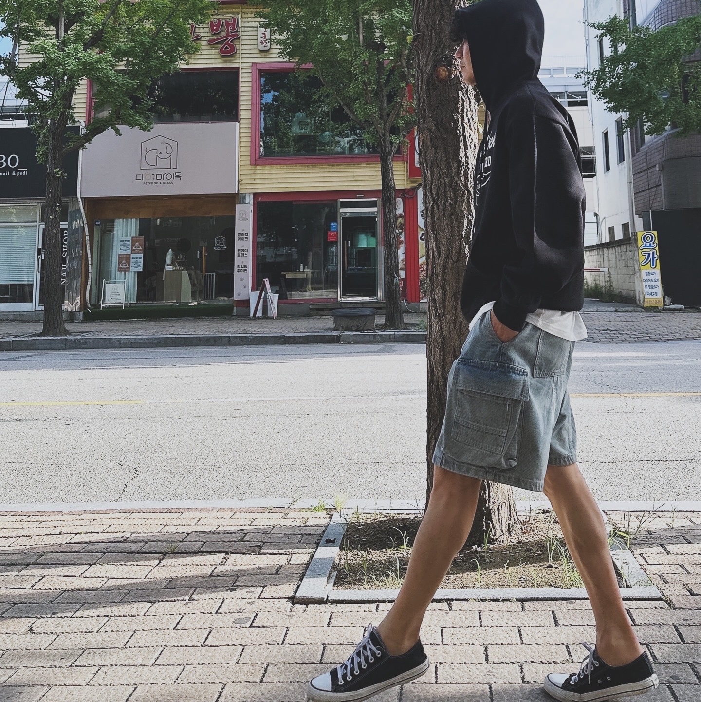 Converse Chuck 70 Ox Black - Standard 착용 스타일 - 2
