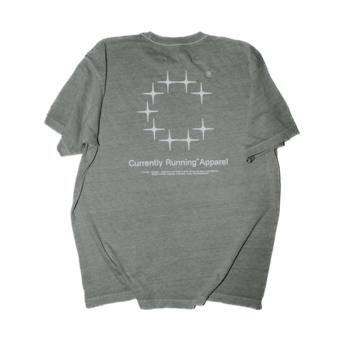 커런틀리 러닝 드롭 티셔츠 문락(Currently Running Drop T-Shirt Moonrock)