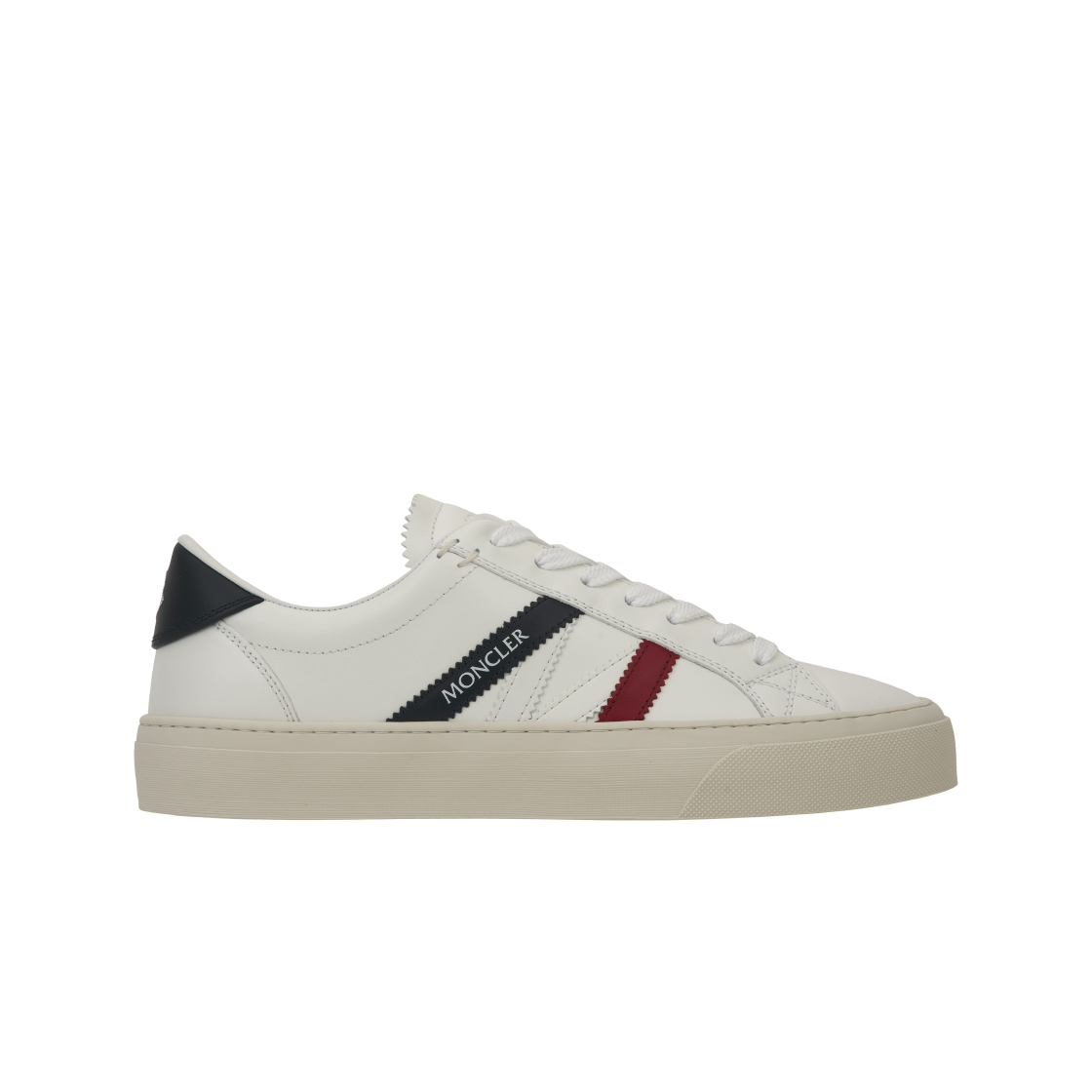 J2-09B-4M00140-M4496-001 (W) Moncler Monaco 2 Sneakers White - 24FW