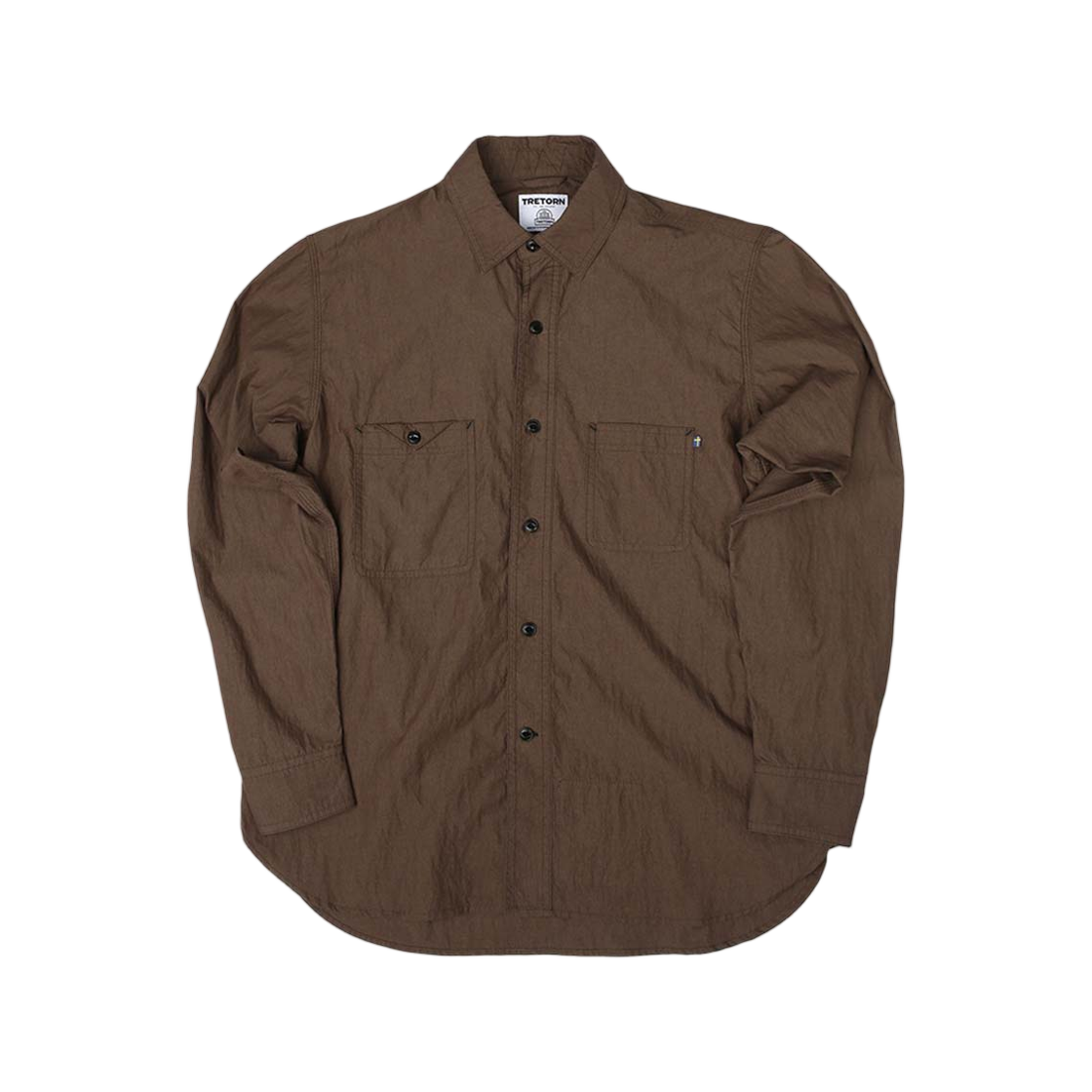 트레통 워크 셔츠 브라운