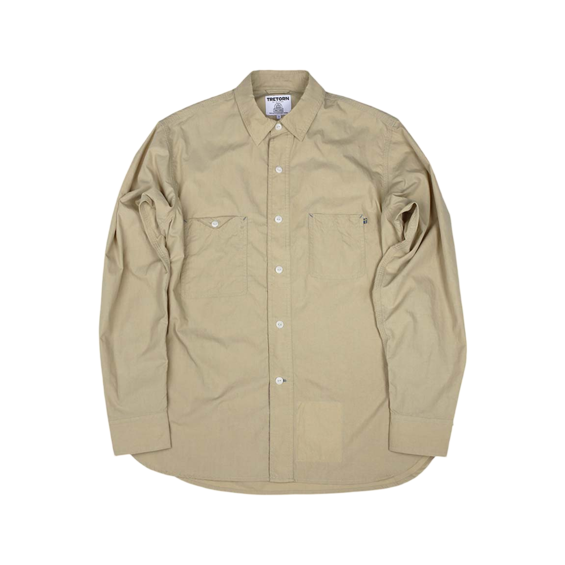 트레통 워크 셔츠 베이지