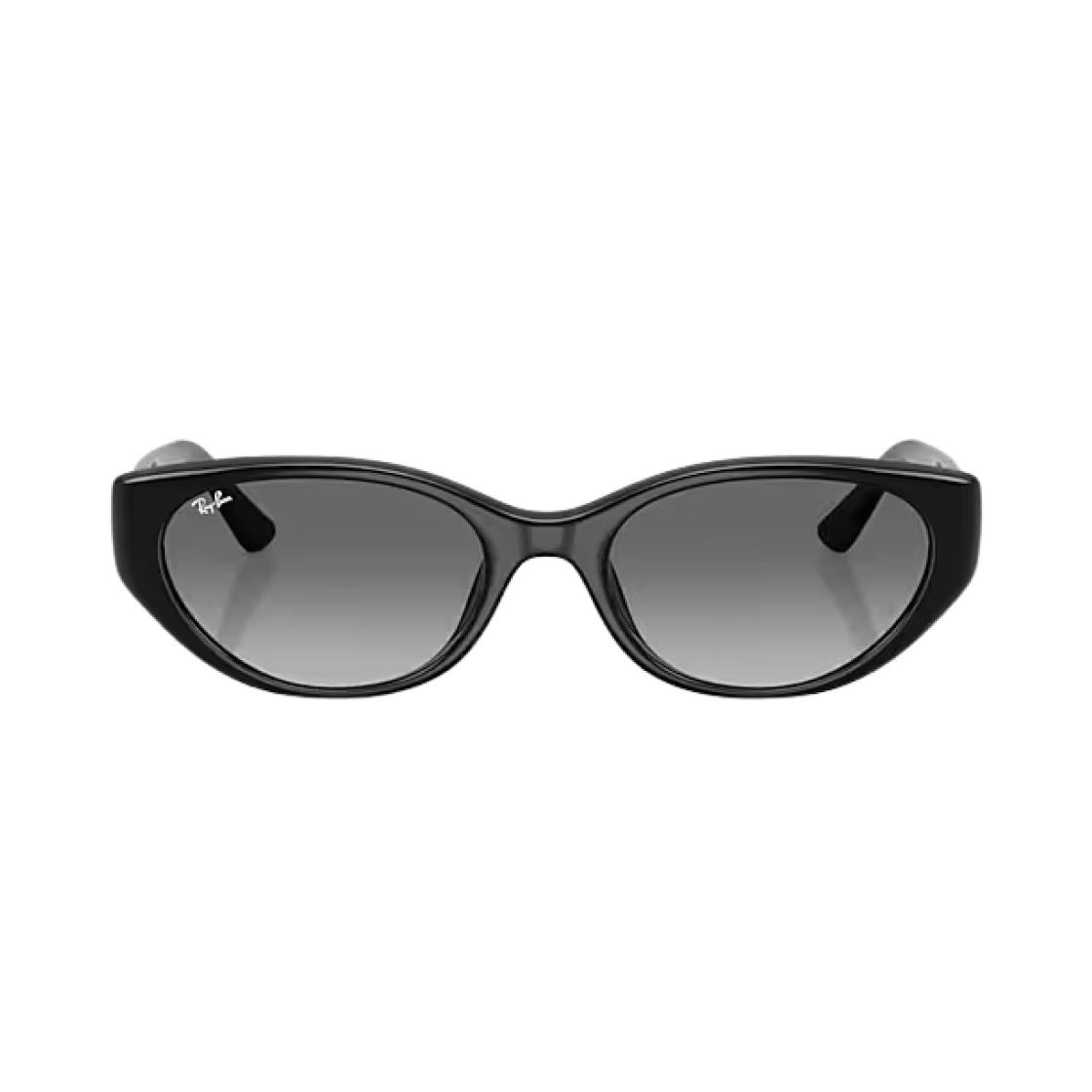 레이밴 RB4457D 바이오 베이스드 폴리쉬드 블랙 프레임 그레이 그라디언트 렌즈 로우 브릿지 핏(Ray-Ban RB4457D Bio-Based Polished Black Frame Grey Gradient Lense Low Bridge Fit) - 2