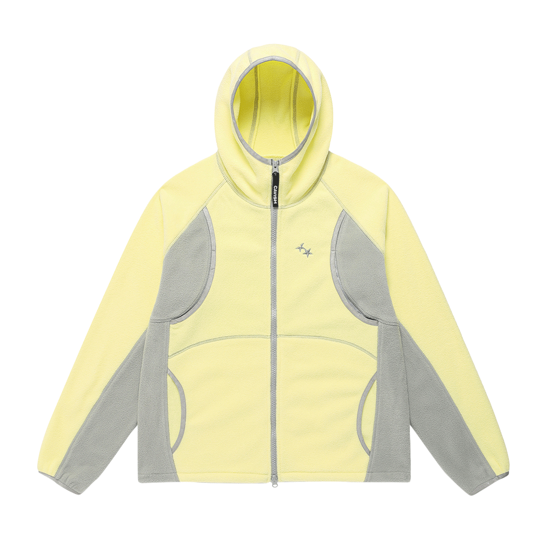 CV2FFFB960AYE CAVISH 4-Pocket Fleece Jacket Yellow