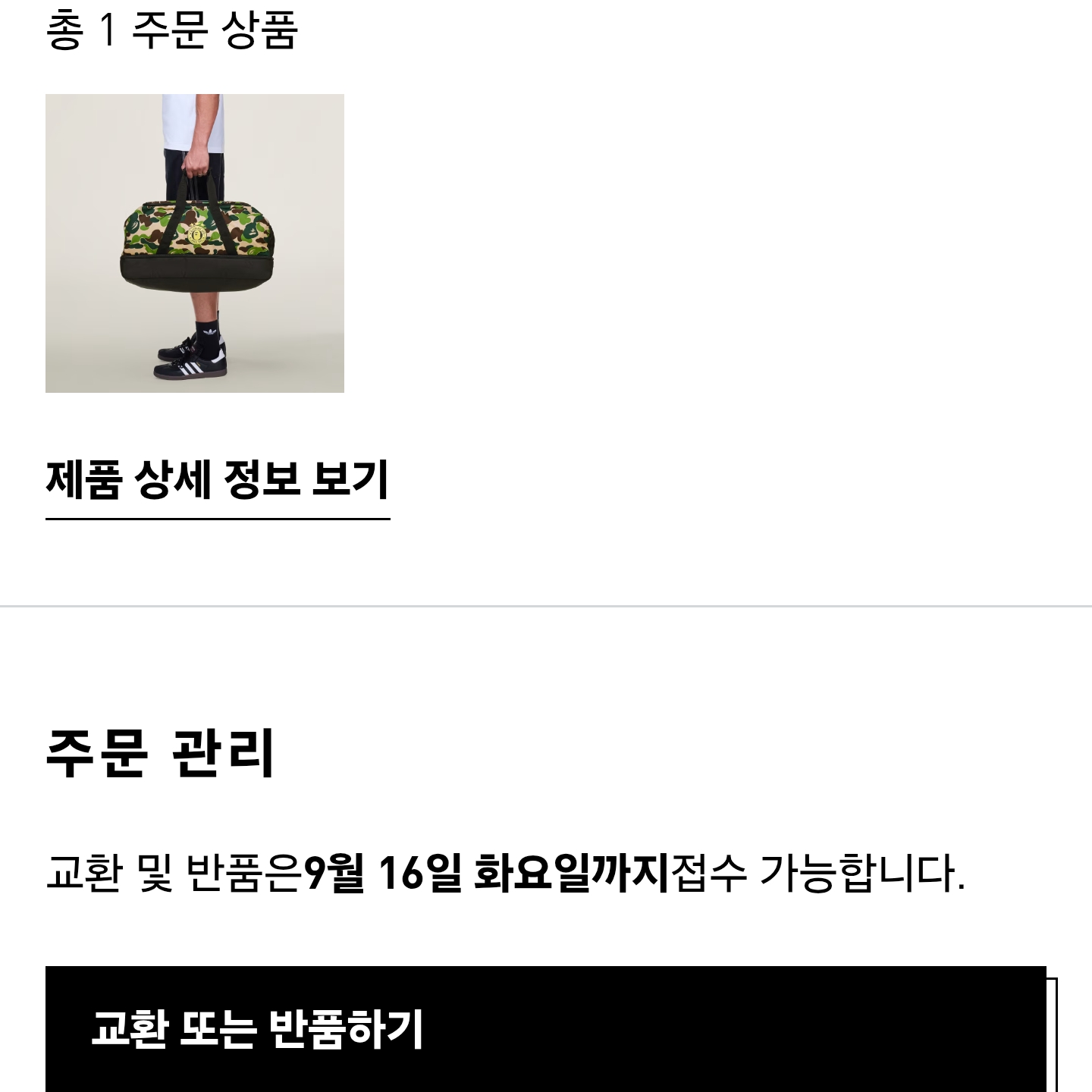 Adidas x BAPE Duffle Bag Crew Green 착용 스타일