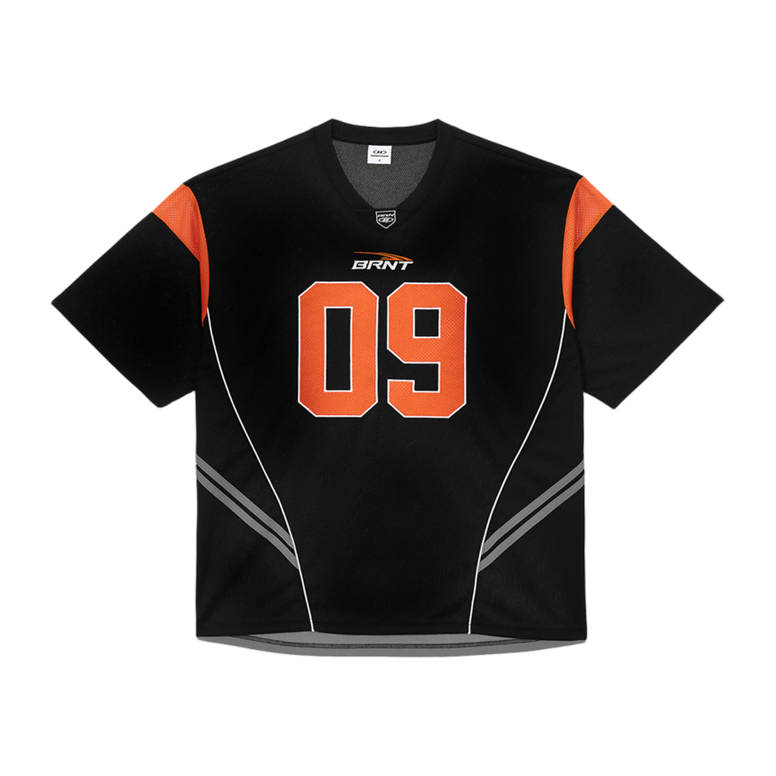 본투윈 09 아플리케 럭비 저지 티셔츠 블랙(BORN TO WIN 09 Applique Rugby Jersey T-Shirts Black)